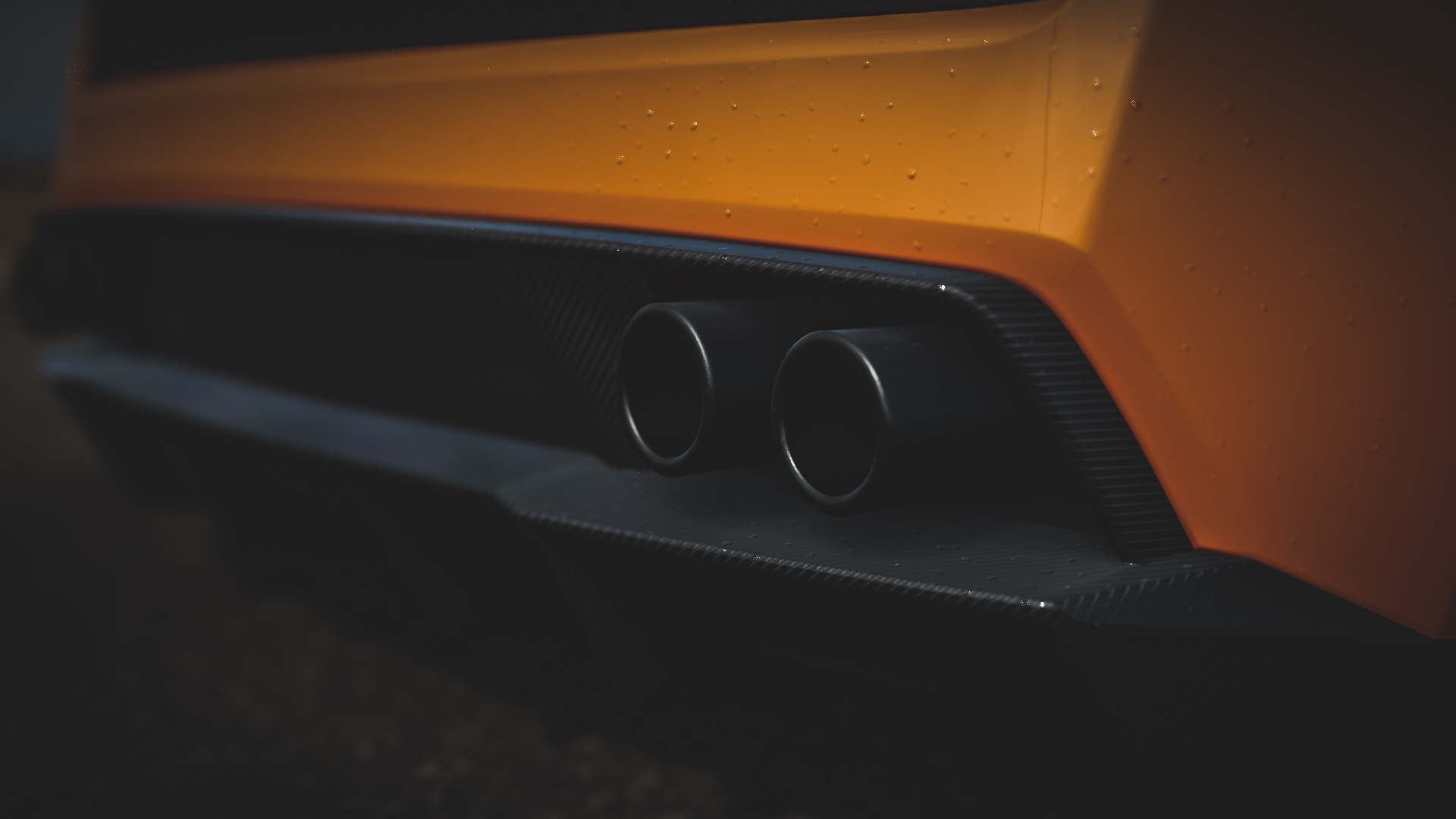 General 1920x1080 Lamborghini Lamborghini Gallardo Forza Forza Horizon 4 car vehicle video games exhaust pipes closeup