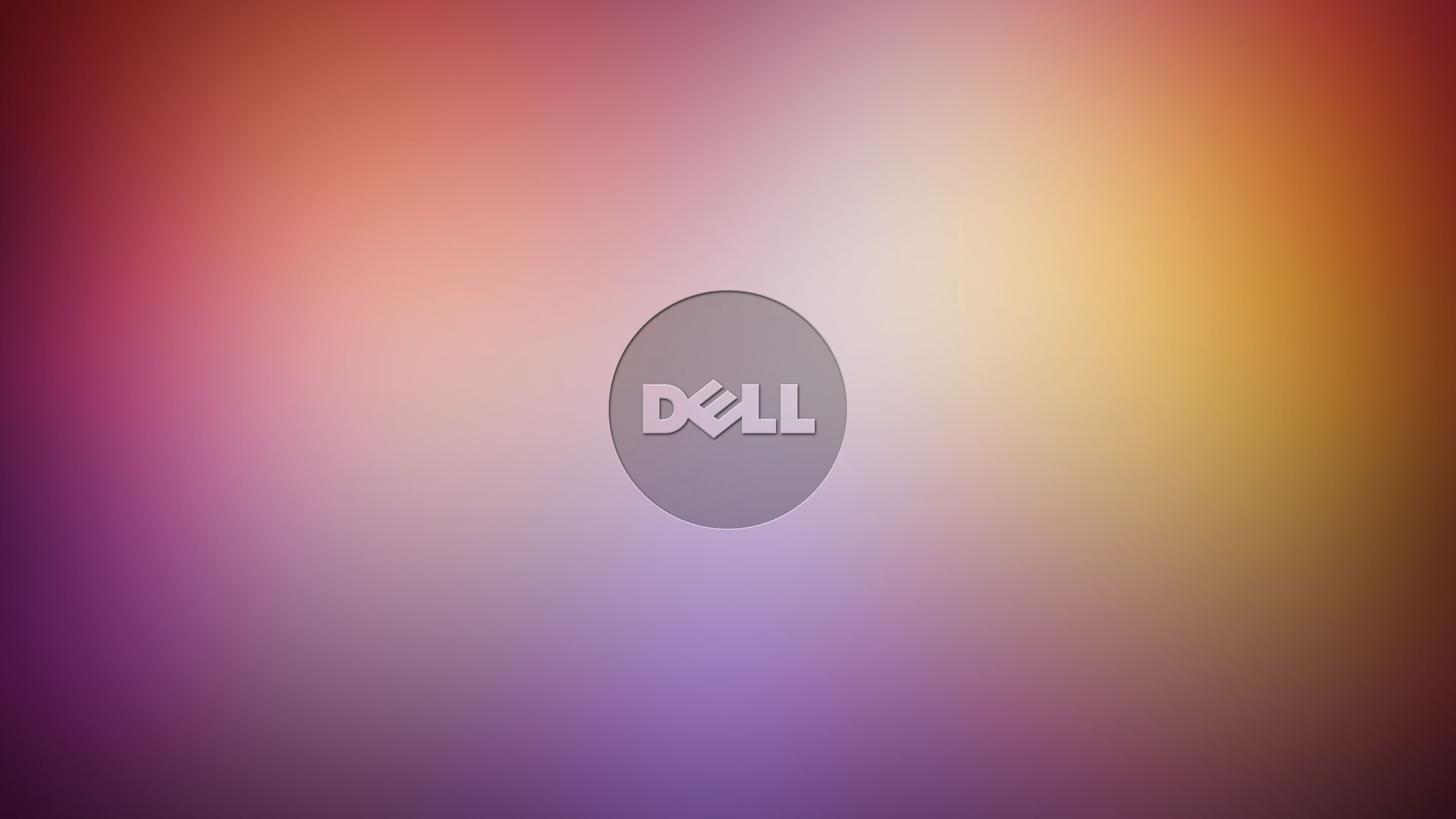 General 3840x2160 Dell logo digital art gradient