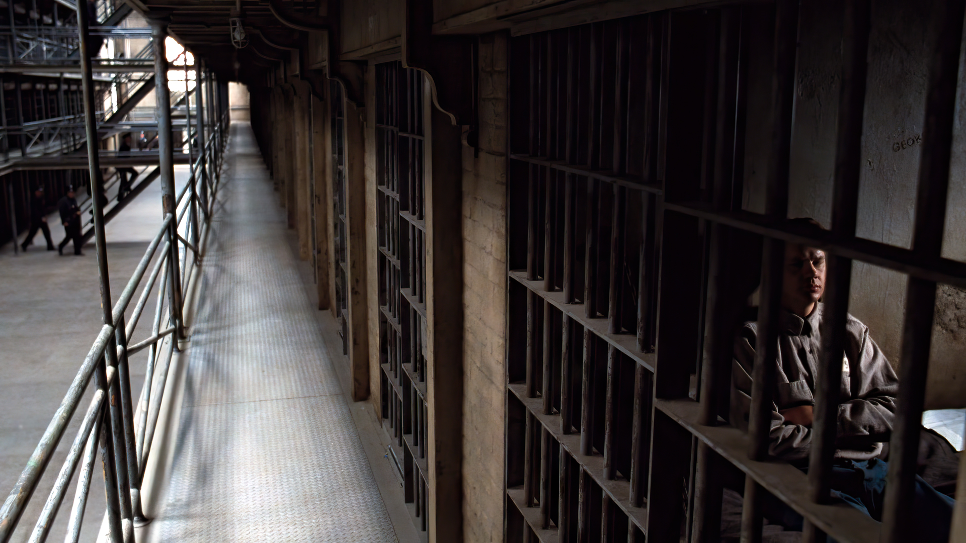 People 1920x1080 The Shawshank Redemption movies film stills prison cell Tim Robbins Andy Dufresne Stephen King prison prisoners