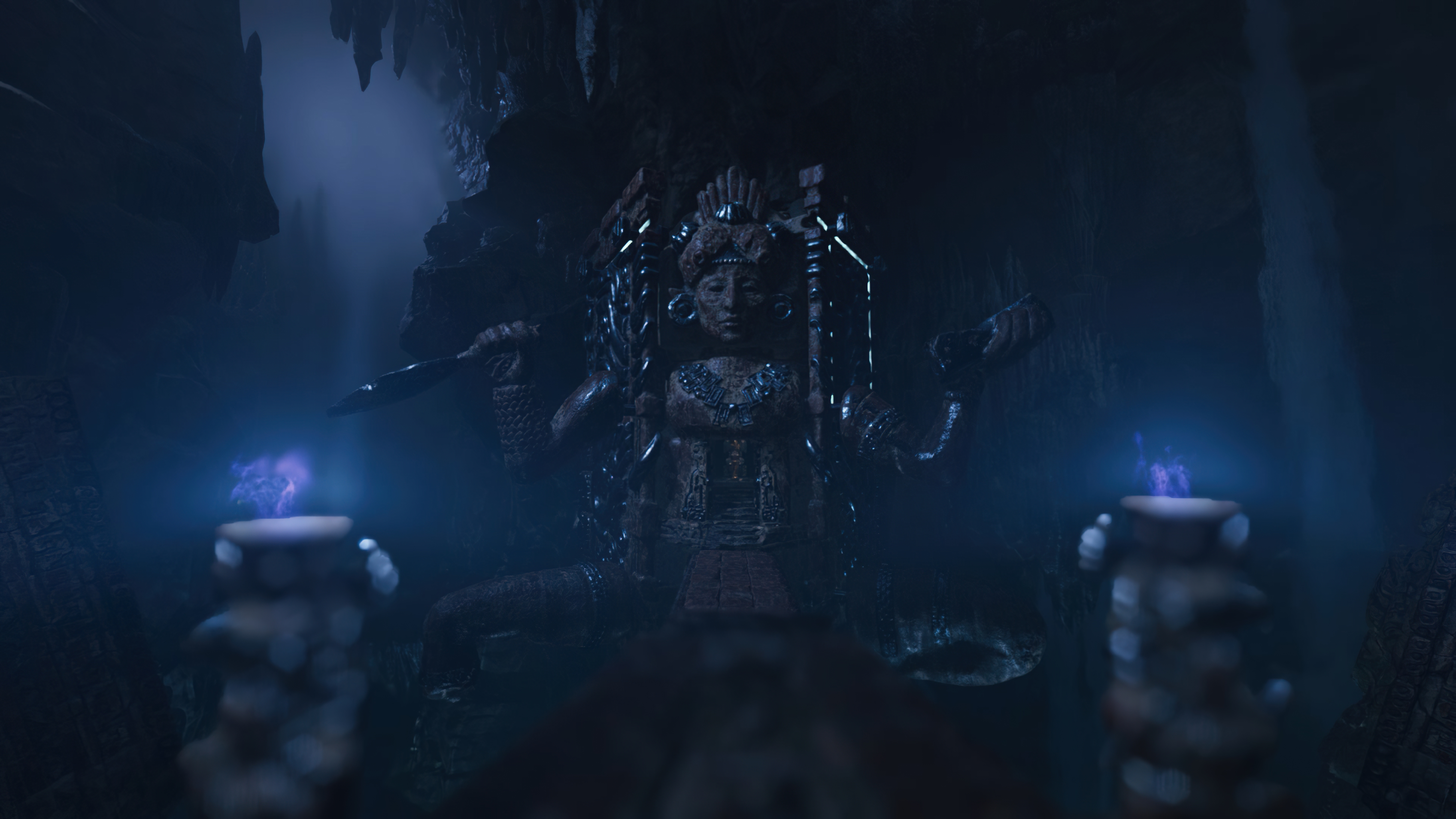General 3840x2160 Tomb Raider Shadow of the Tomb Raider shadow of the tomb raider definitive edition tomb temple CGI video games