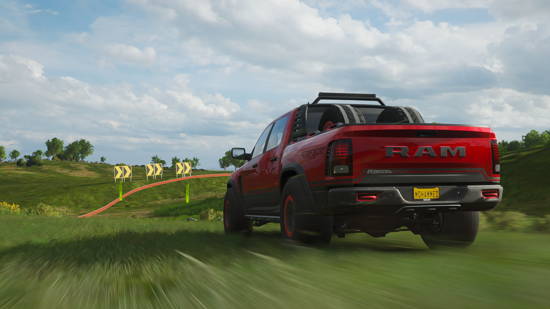 General 1920x1080 Forza Horizon 4 car offroad Dodge Dodge RAM pickup trucks video games American cars Stellantis Turn 10 Studios PlaygroundGames Xbox Game Studios V8 engine