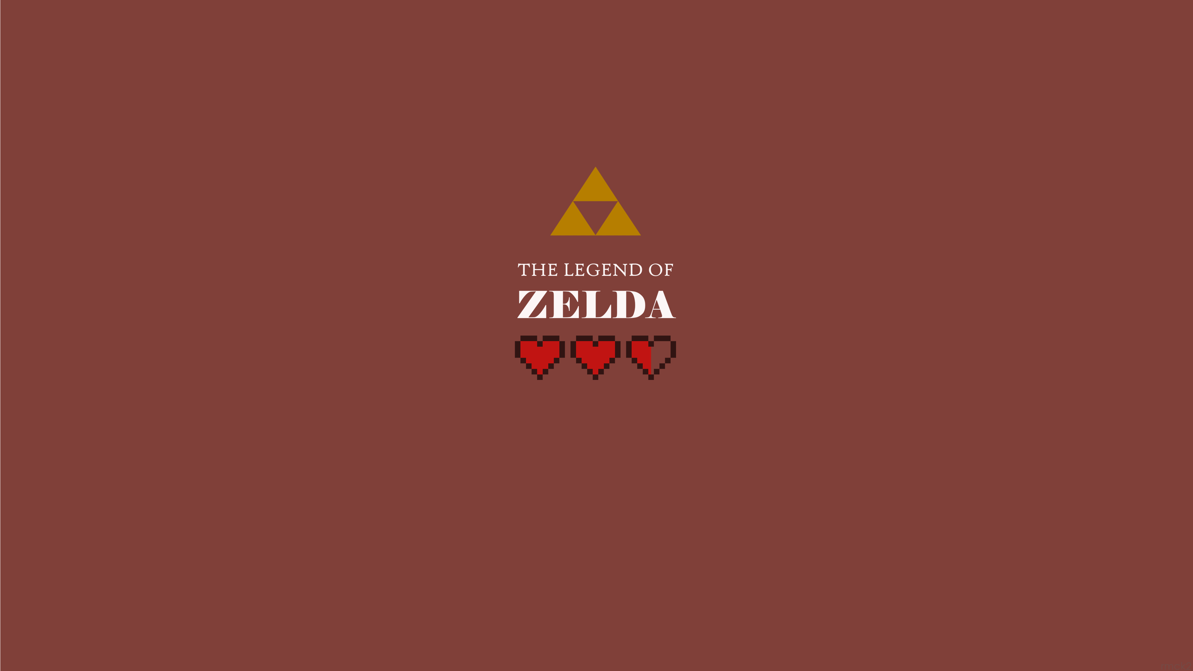General 3840x2160 Zelda The Legend of Zelda Triforce minimalism video games