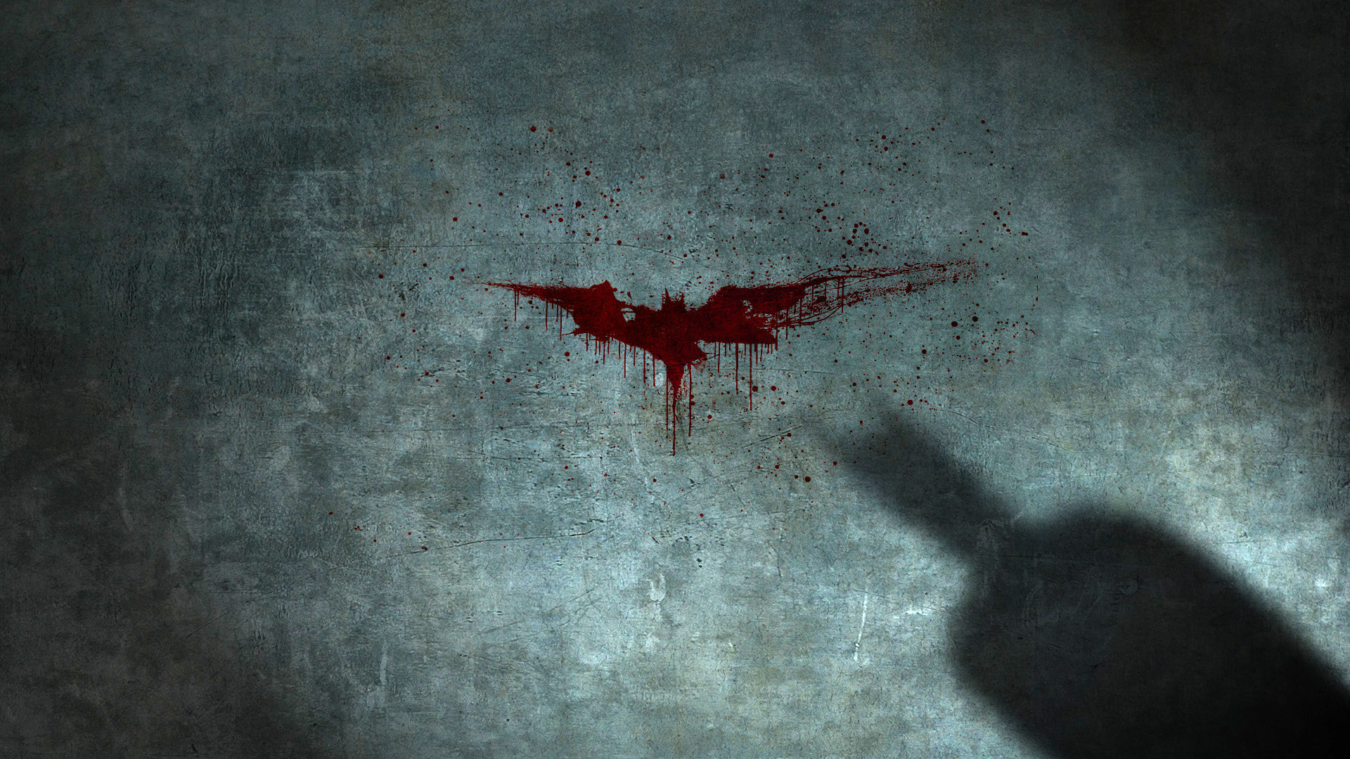 General 1920x1080 Batman Dark Knight Trilogy Batman logo blood spatter blood stains