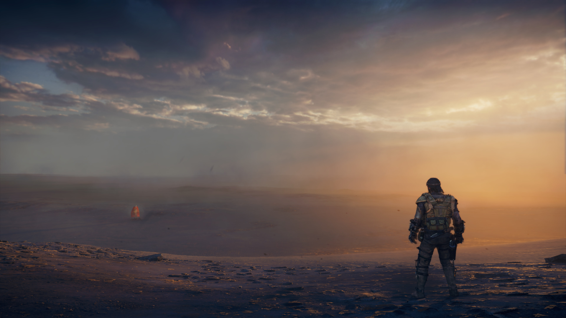 General 1920x1080 Mad Max (game) PC gaming screen shot video game art sunlight video game characters CGI video games clouds video game men standing sunset sunset glow looking into the distance sky landscape