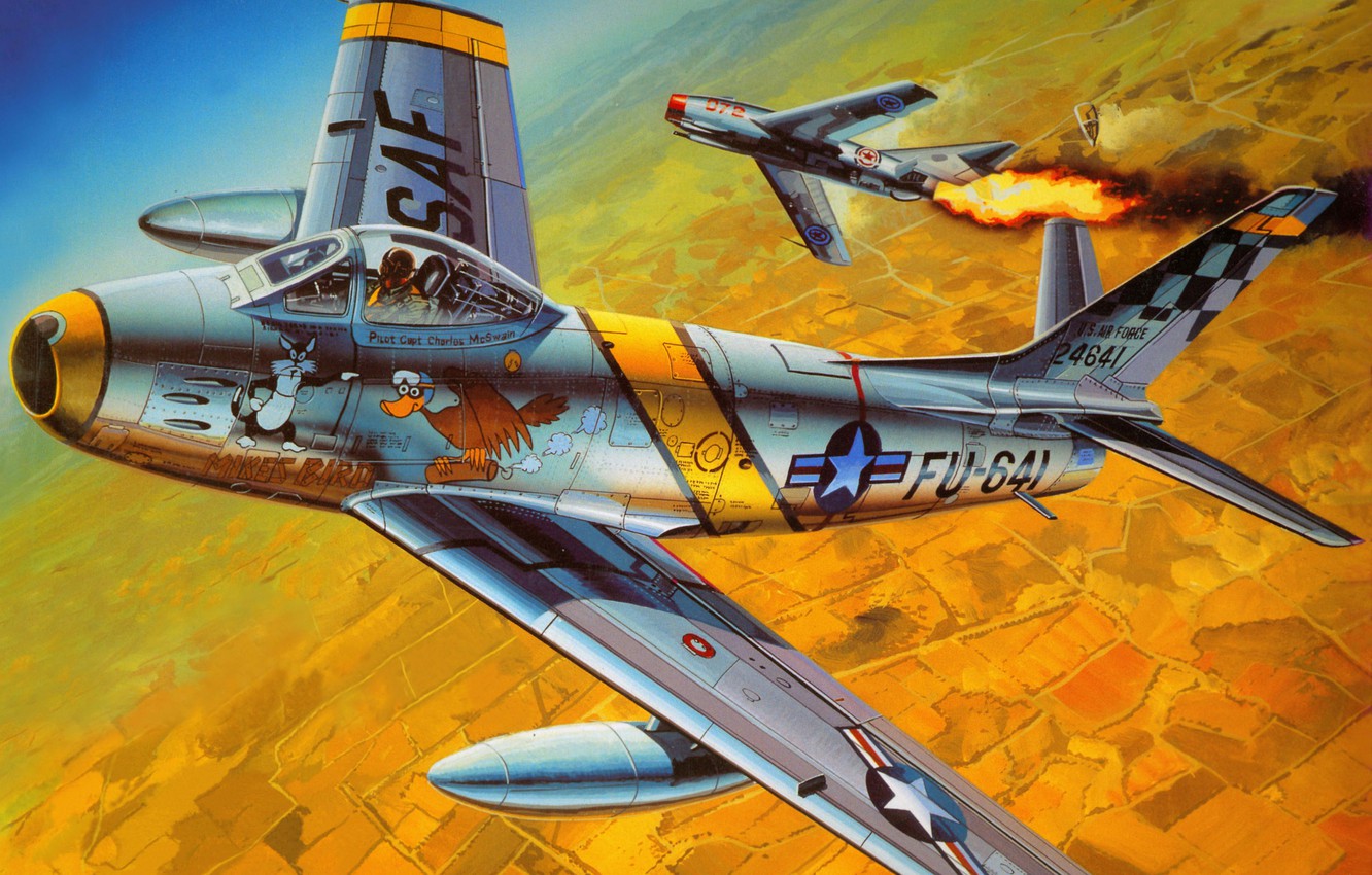 General 1332x850 jet fighter Korean War North American F-86 Sabre military vehicle aircraft military aircraft military vehicle artwork numbers