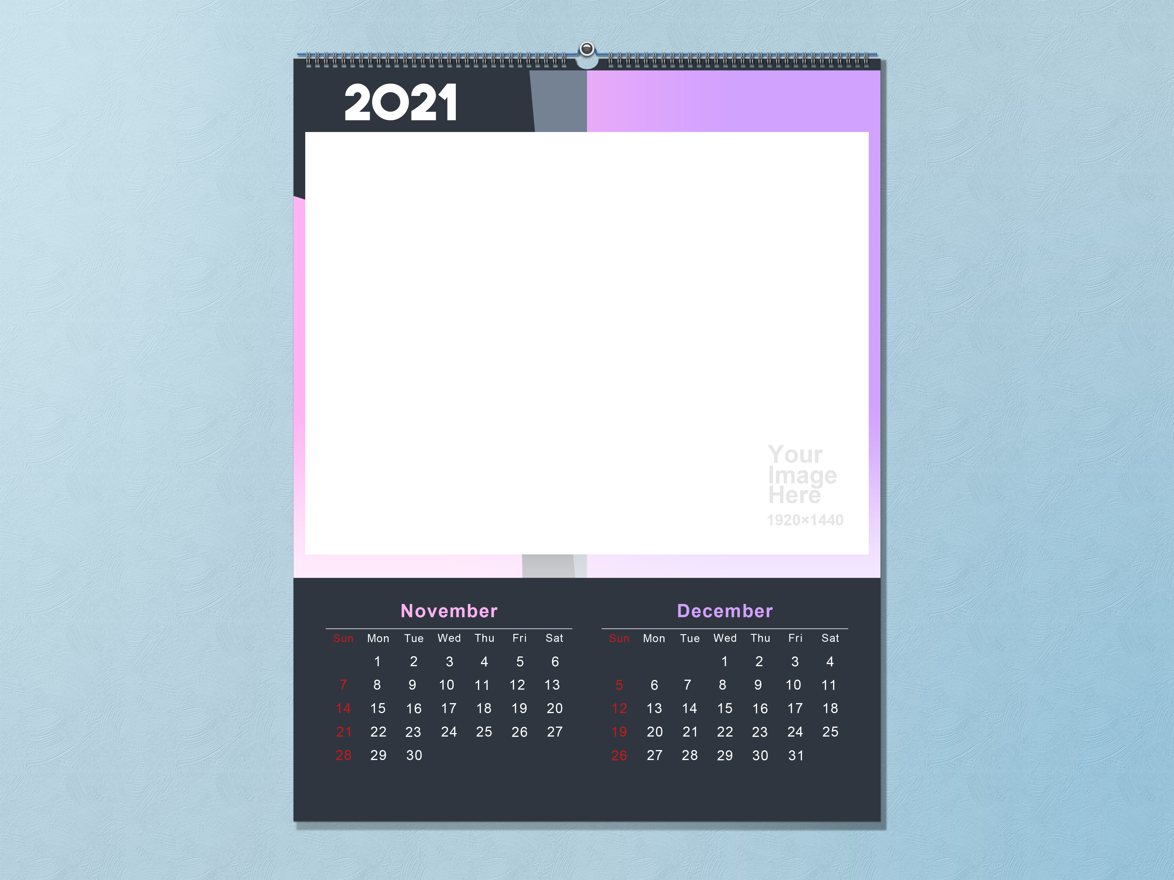 General 4000x3000 template November  december calendar 2021 (year) numbers cyan background simple background digital art