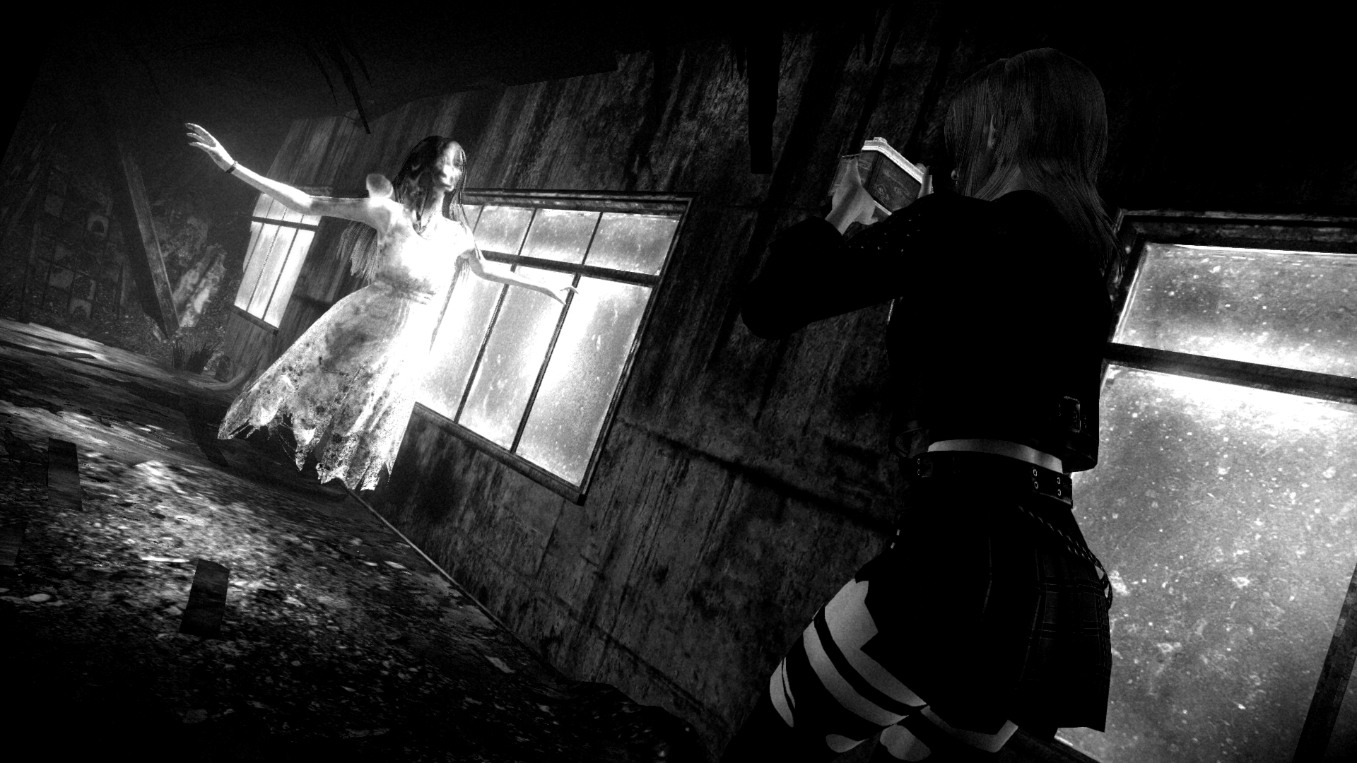 General 1920x1080 Fatal Frame: Maiden of Black Water Fatal Frame Video Game Horror video game characters video games screen shot horror ghost Spirit
