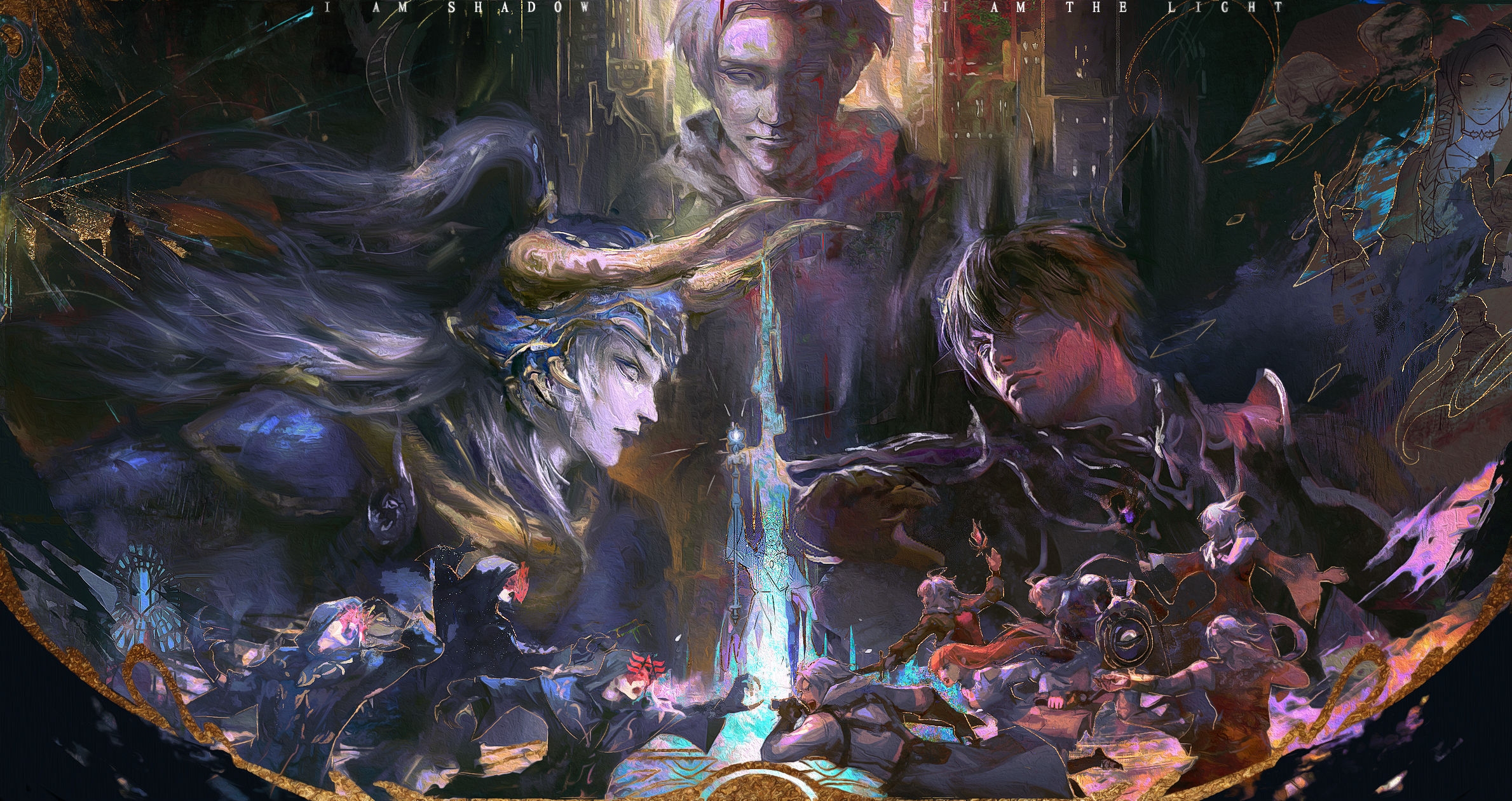 General 2379x1260 fantasy art artwork video game art Final Fantasy XIV: Shadowbringers Final Fantasy