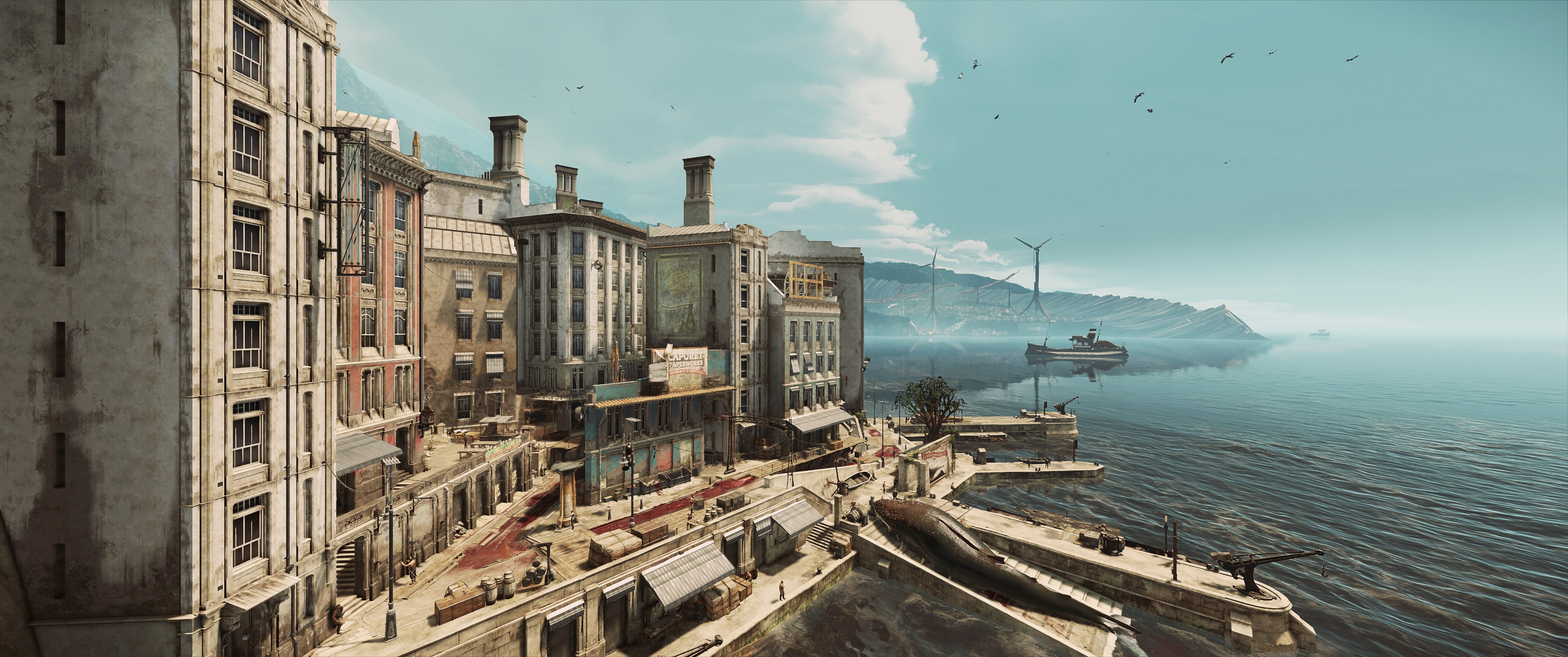 General 3440x1440 video games screen shot dishonored 2 Game CG