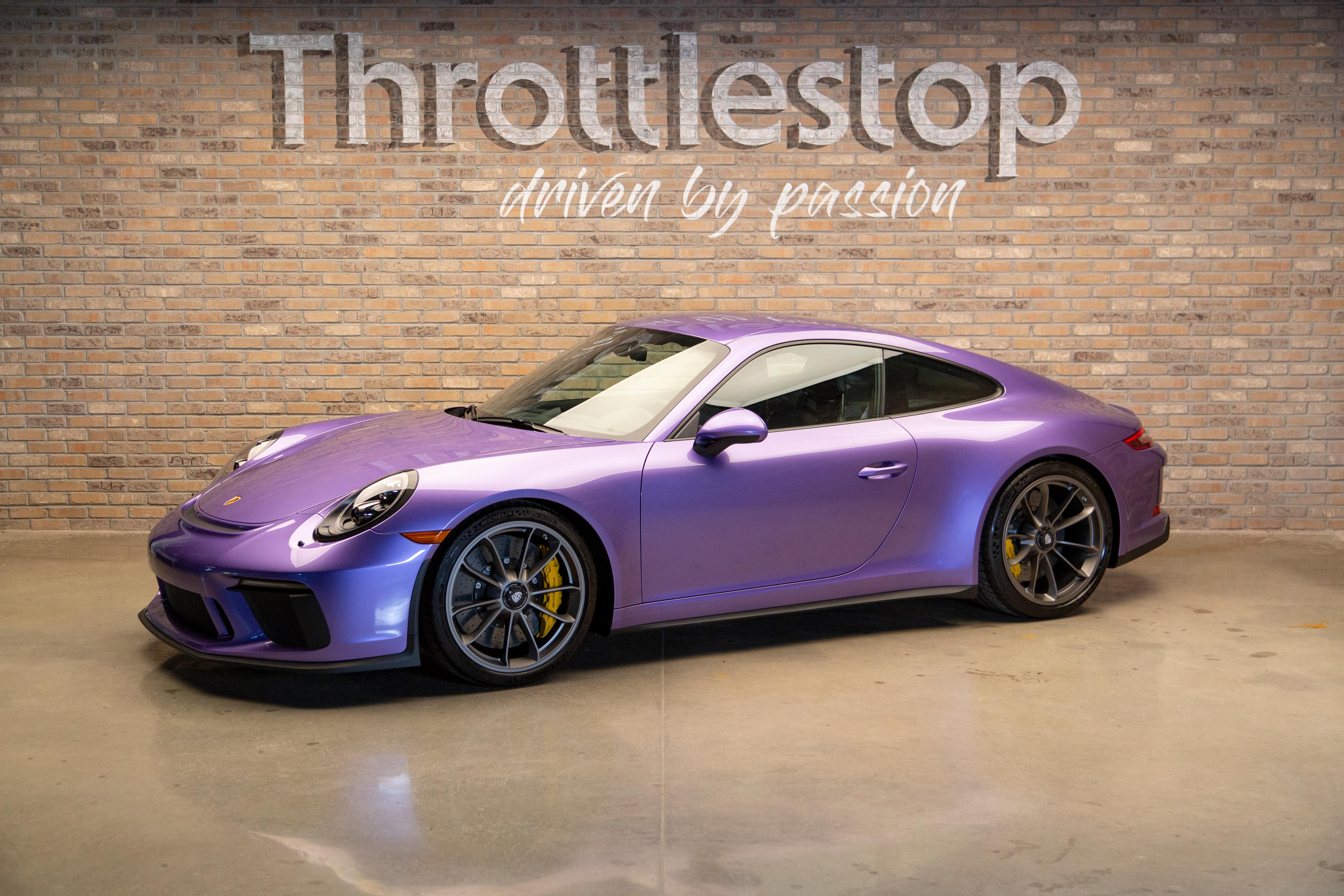 General 5000x3333 Porsche Porsche 911 sports car purple cars car text vehicle