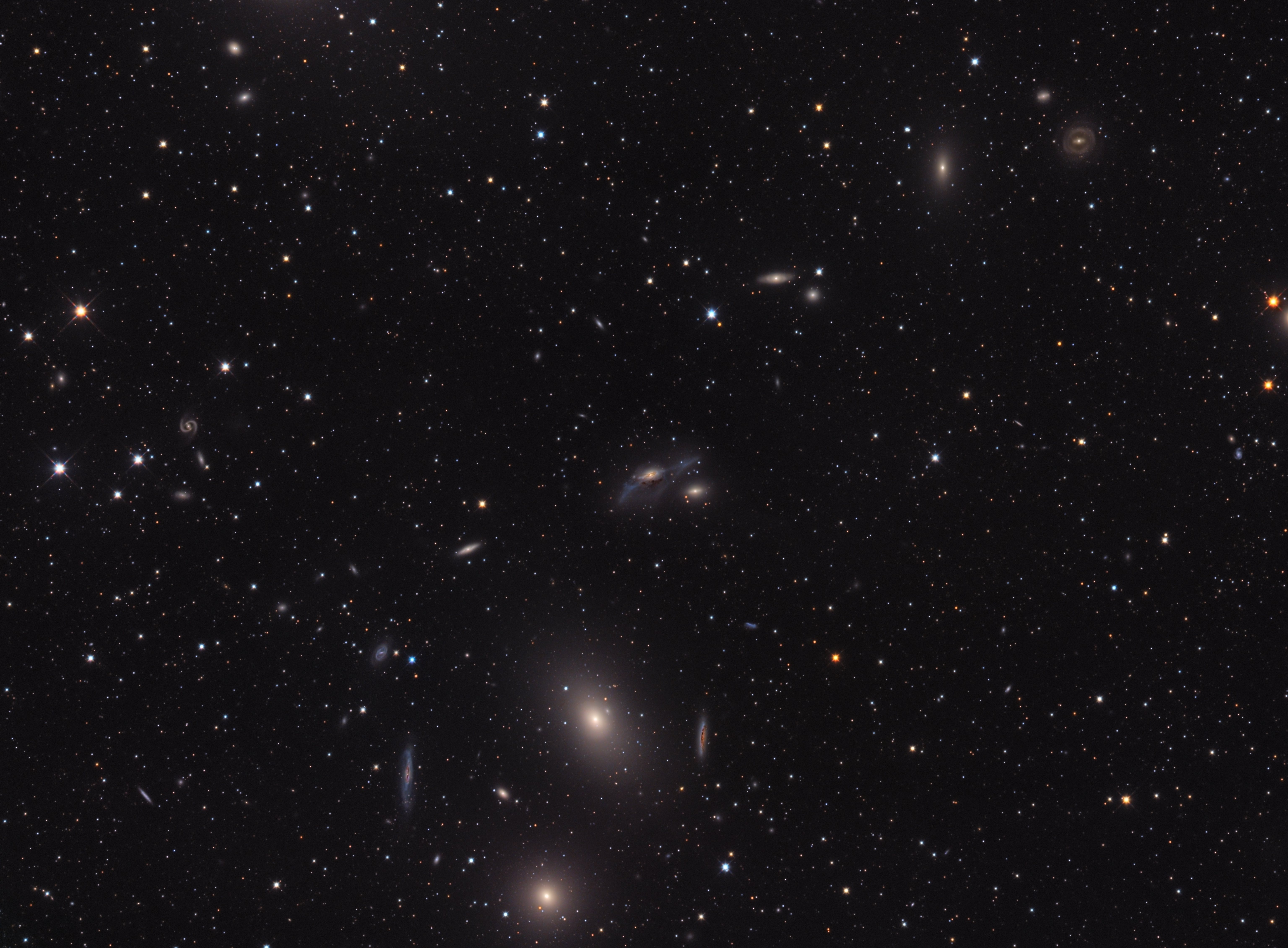 General 6143x4521 space galaxy markarians chain NASA