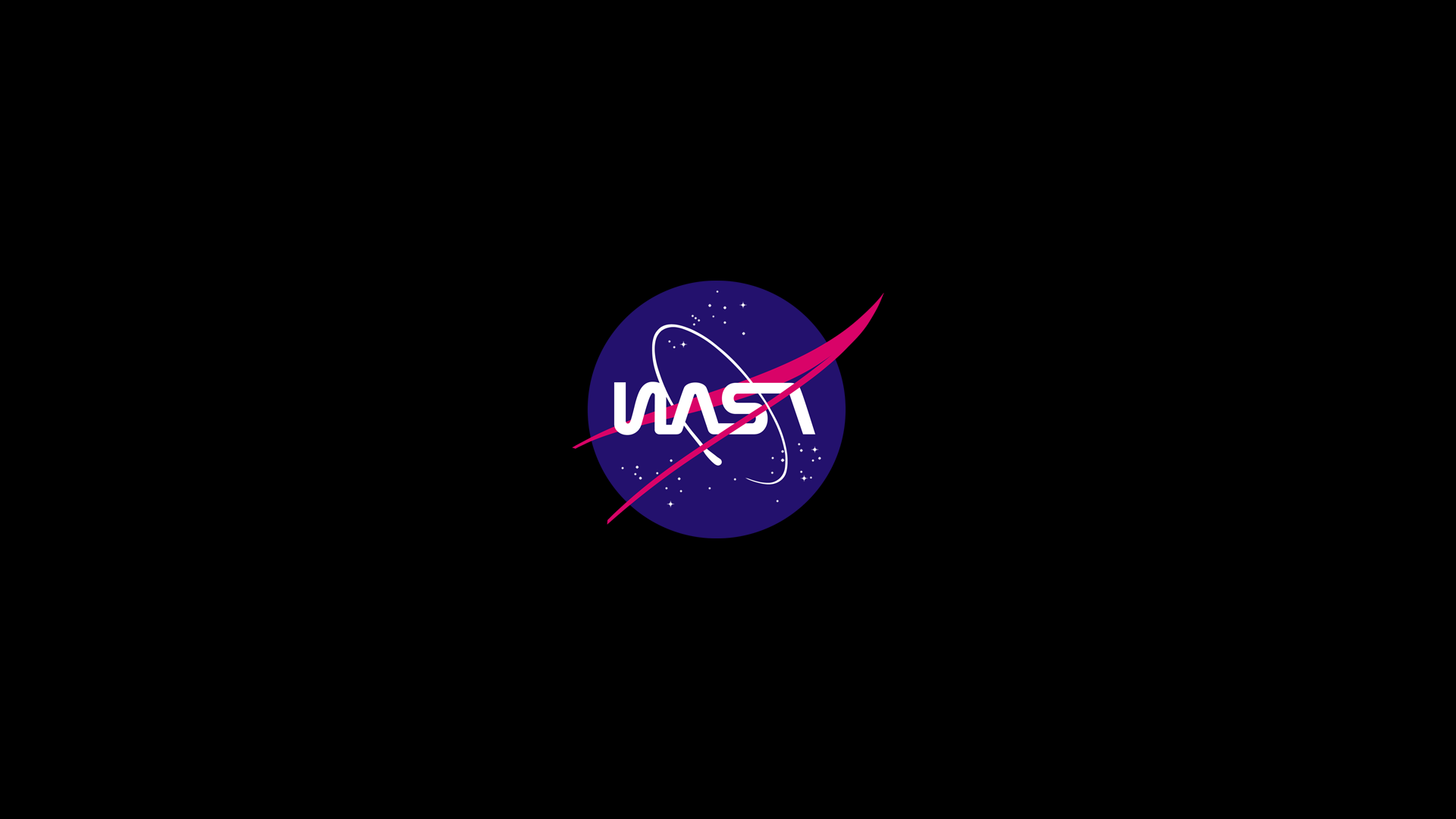 General 1920x1080 NASA minimalism vector abstract stars starscape logo
