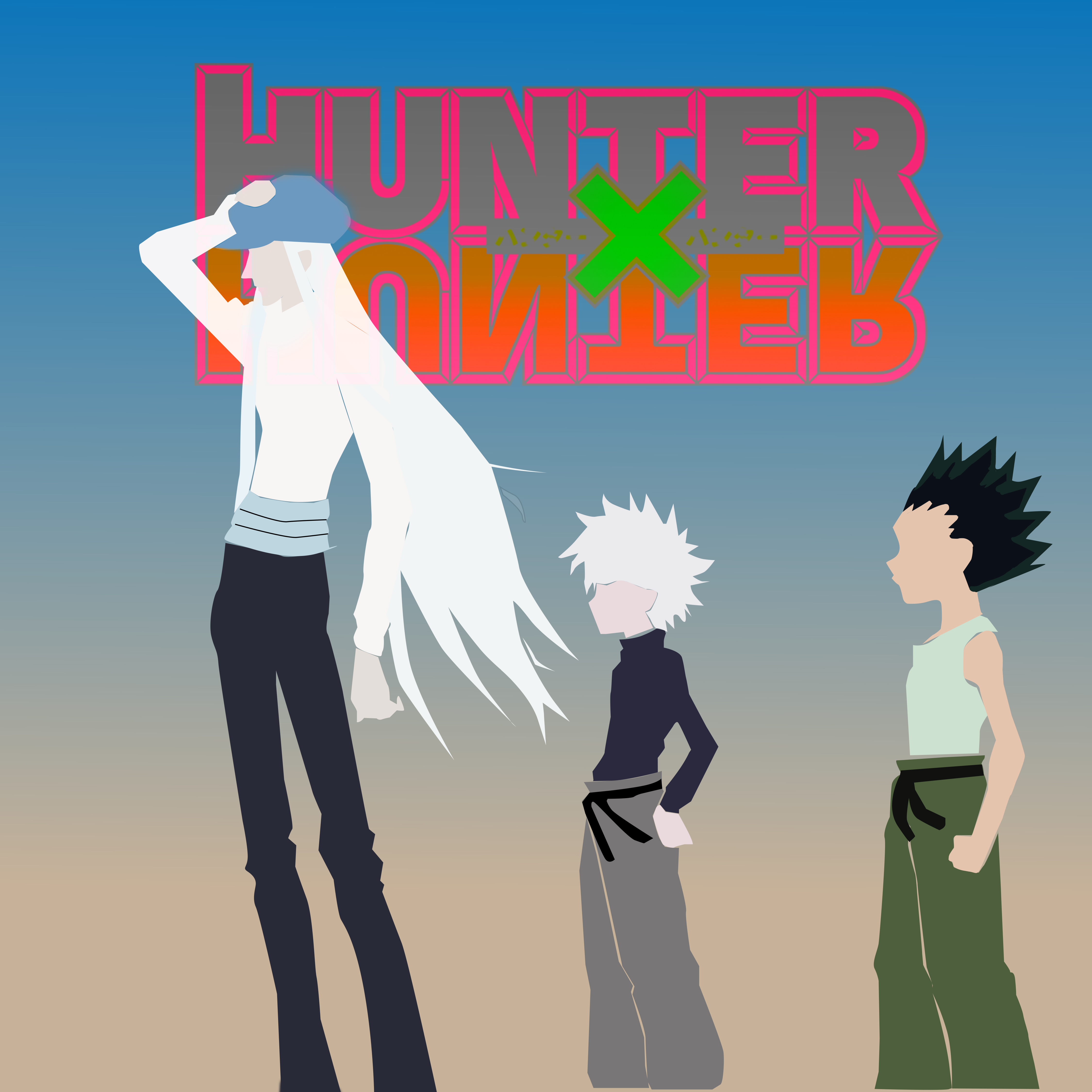 Anime 4500x4500 minimalism Gon Freecss anime anime boys Hunter x Hunter