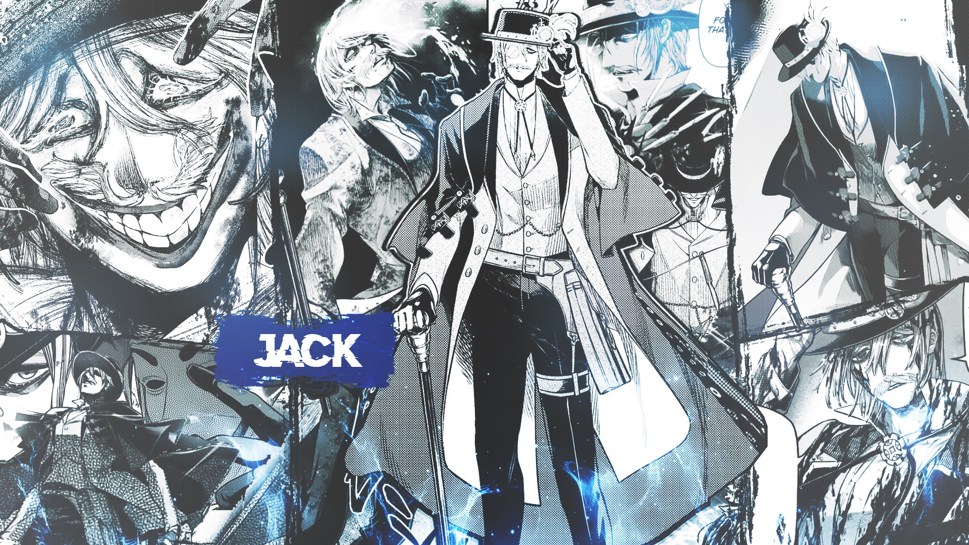 Anime 1920x1080 collage manga Jack the Ripper Shuumatsu no Valkyrie DinocoZero