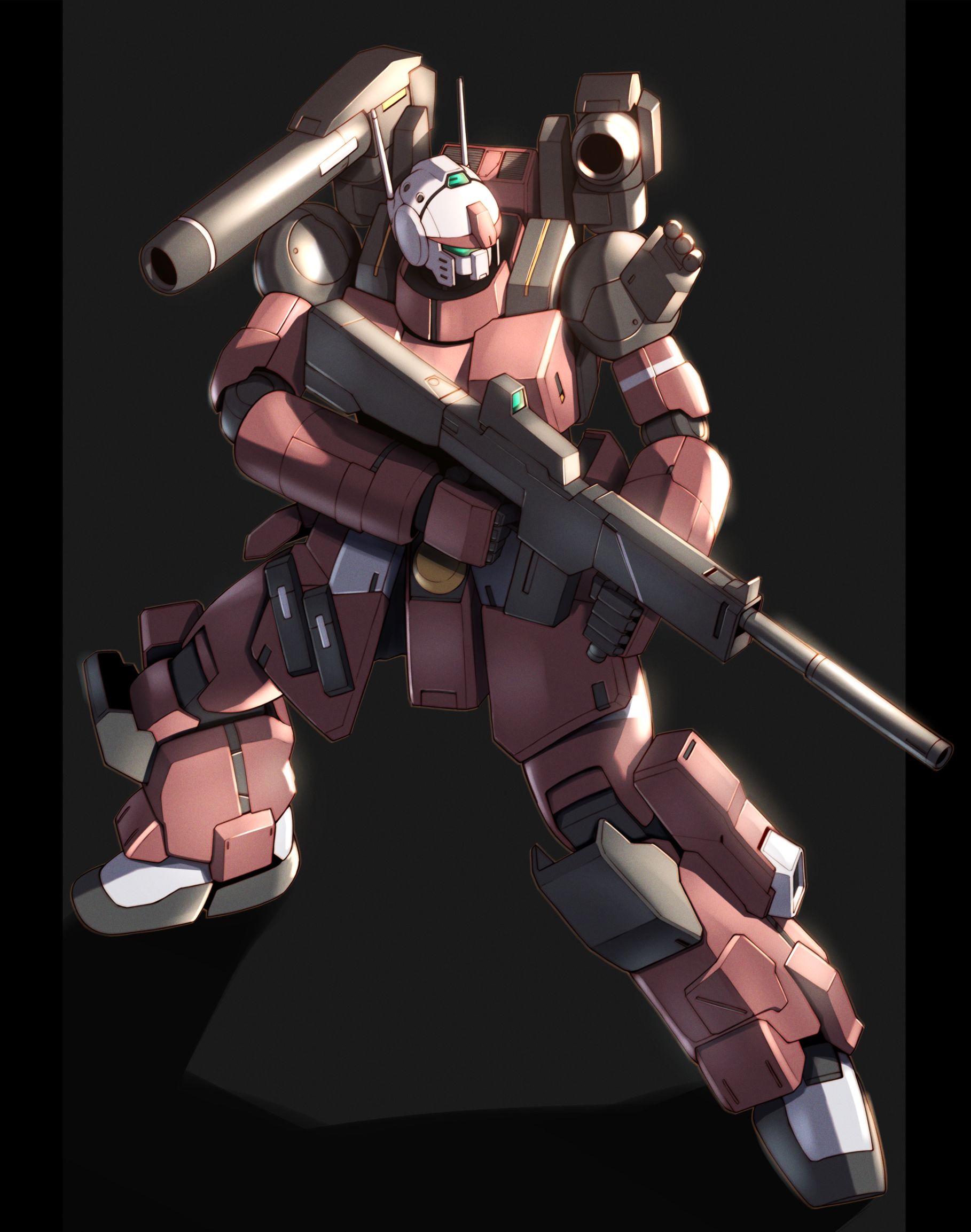 Anime 1818x2306 Guncannon Mobile Suit Gundam Mobile Suit artwork digital art fan art mechs Super Robot Taisen