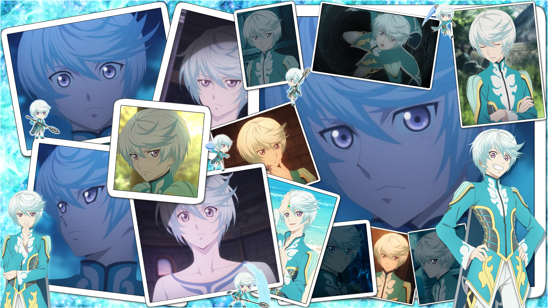 Anime 1920x1080 anime Tales of Zestiria collage face anime boys