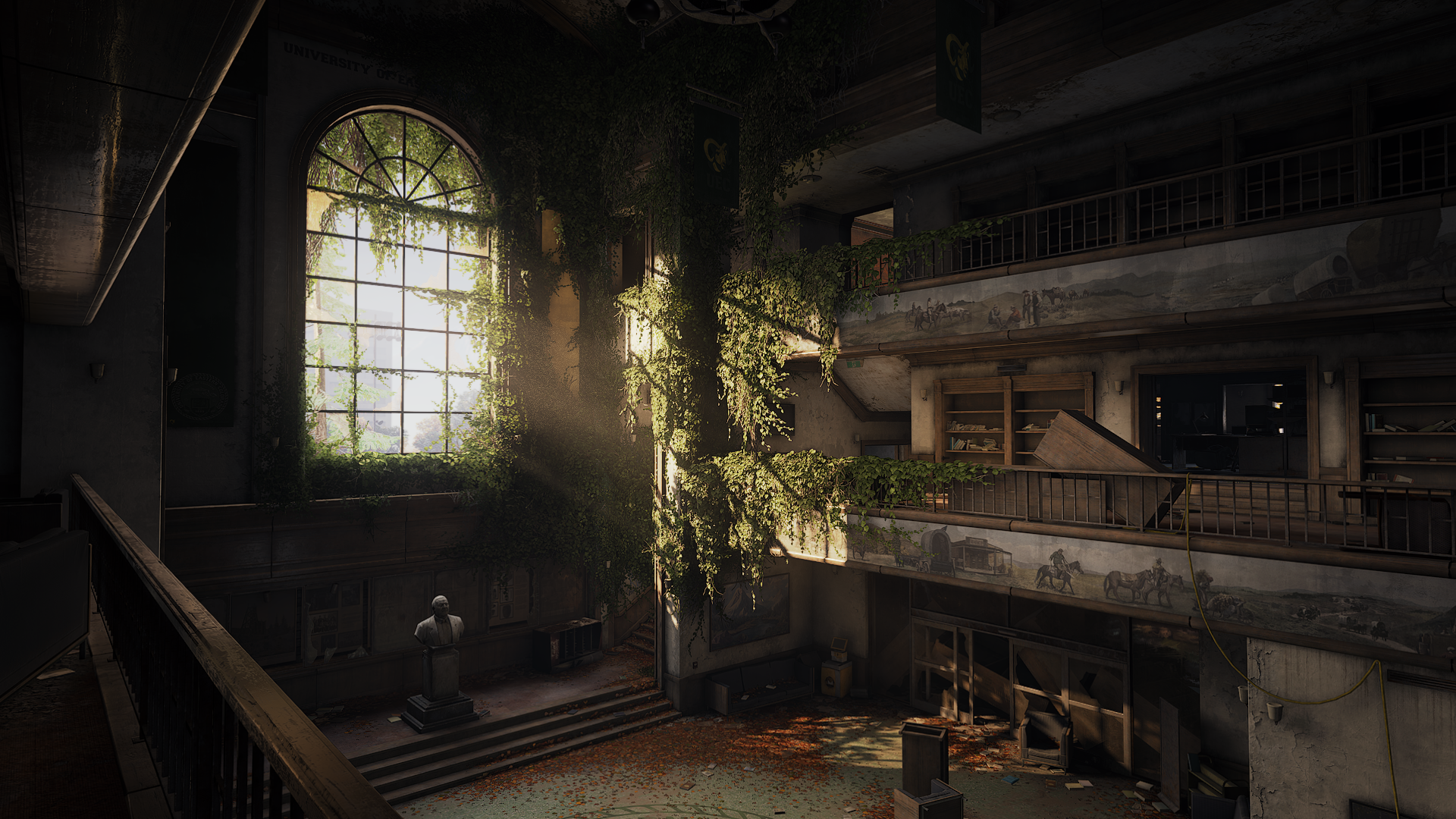 General 1920x1080 The Last of Us video games screen shot post apocalypse interior