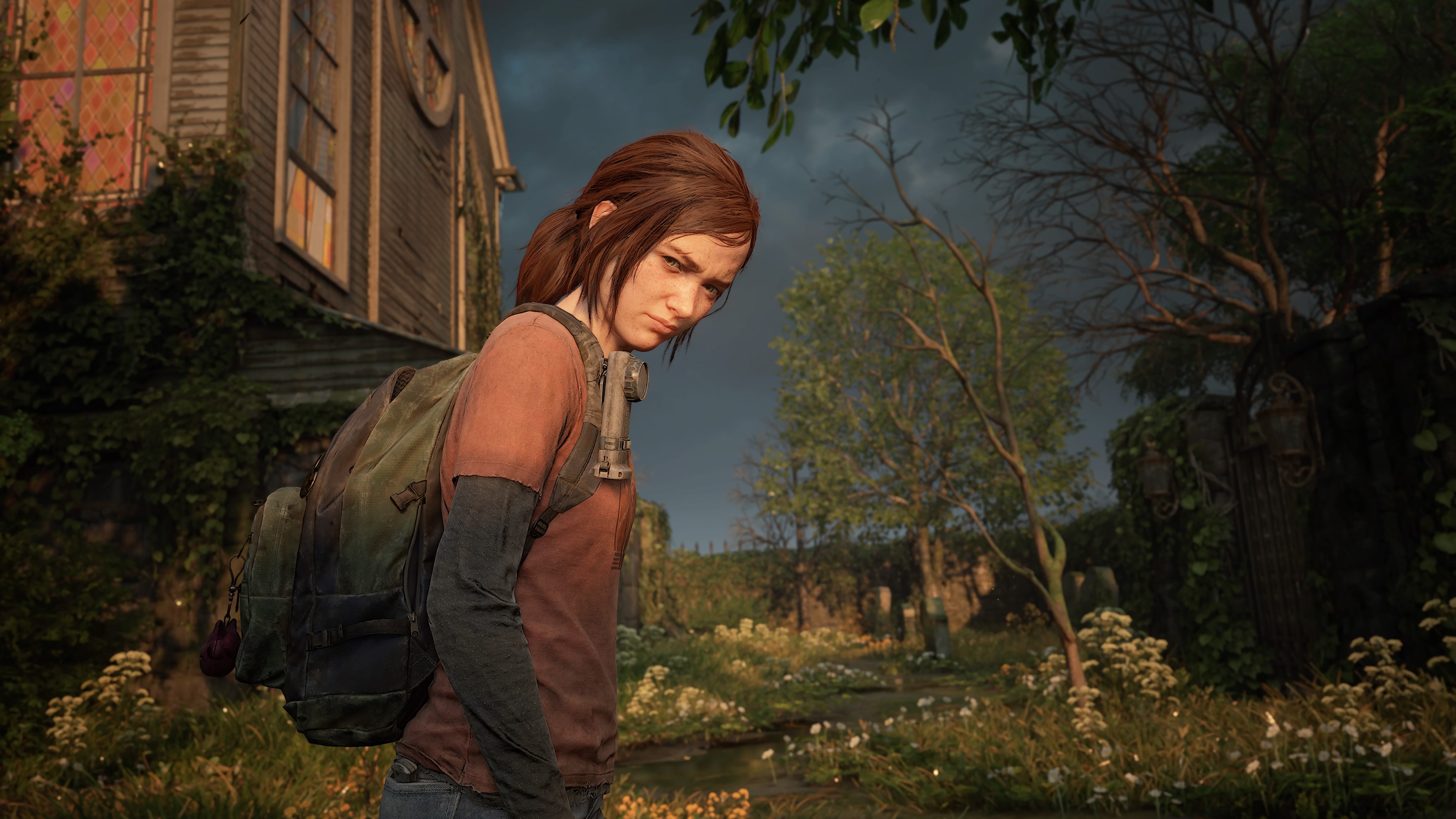 General 3840x2160 The Last of Us Ellie Williams Playstation 5 video game art screen shot Naughty Dog video games video game characters