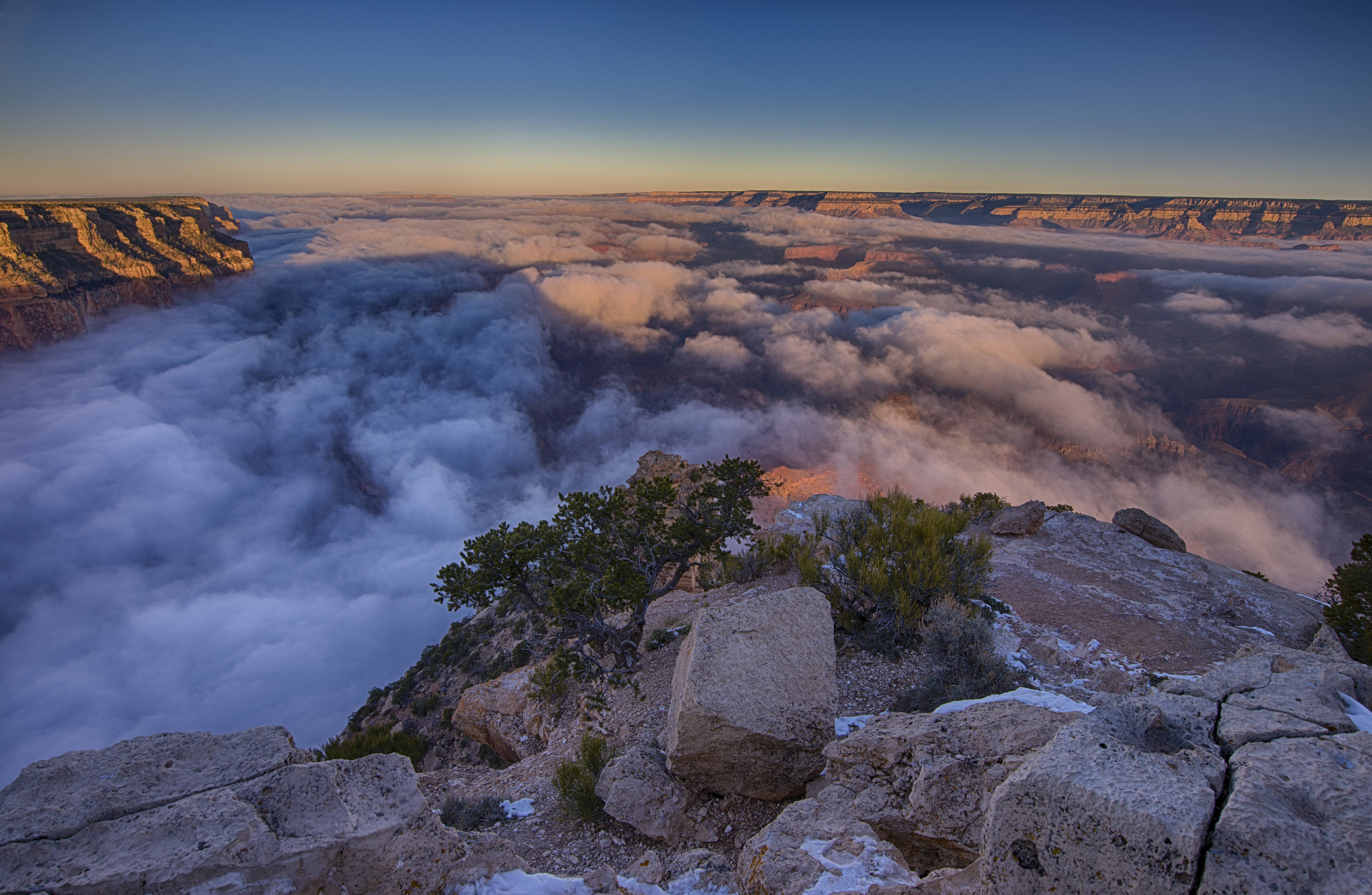 General 6144x4011 Grand Canyon National Park Arizona landscape photography mist sunlight nature