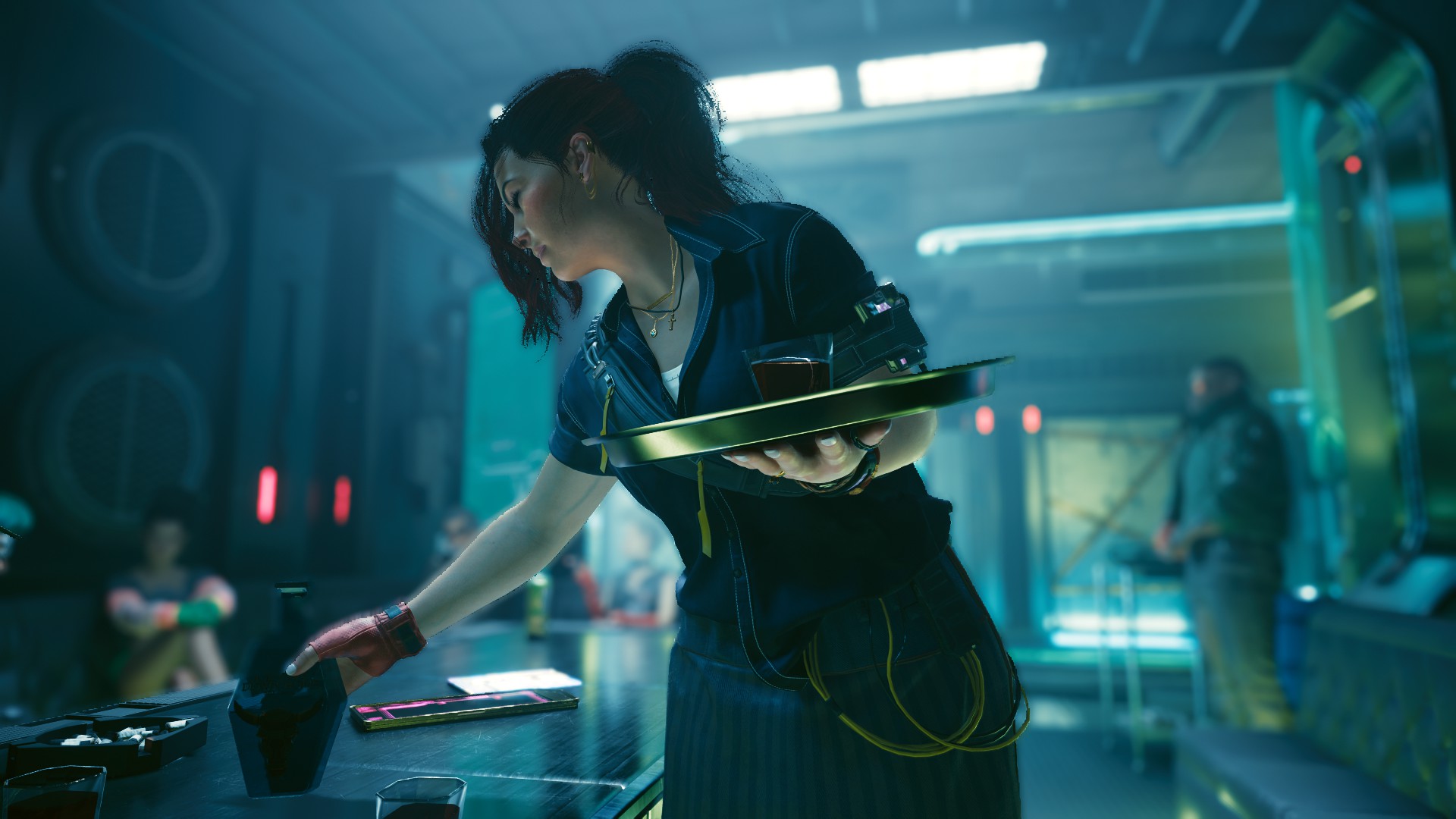 General 1920x1080 Cyberpunk 2077 cyberpunk video games video game art video game girls video game characters CGI CD Projekt RED afterlife Claire Russell