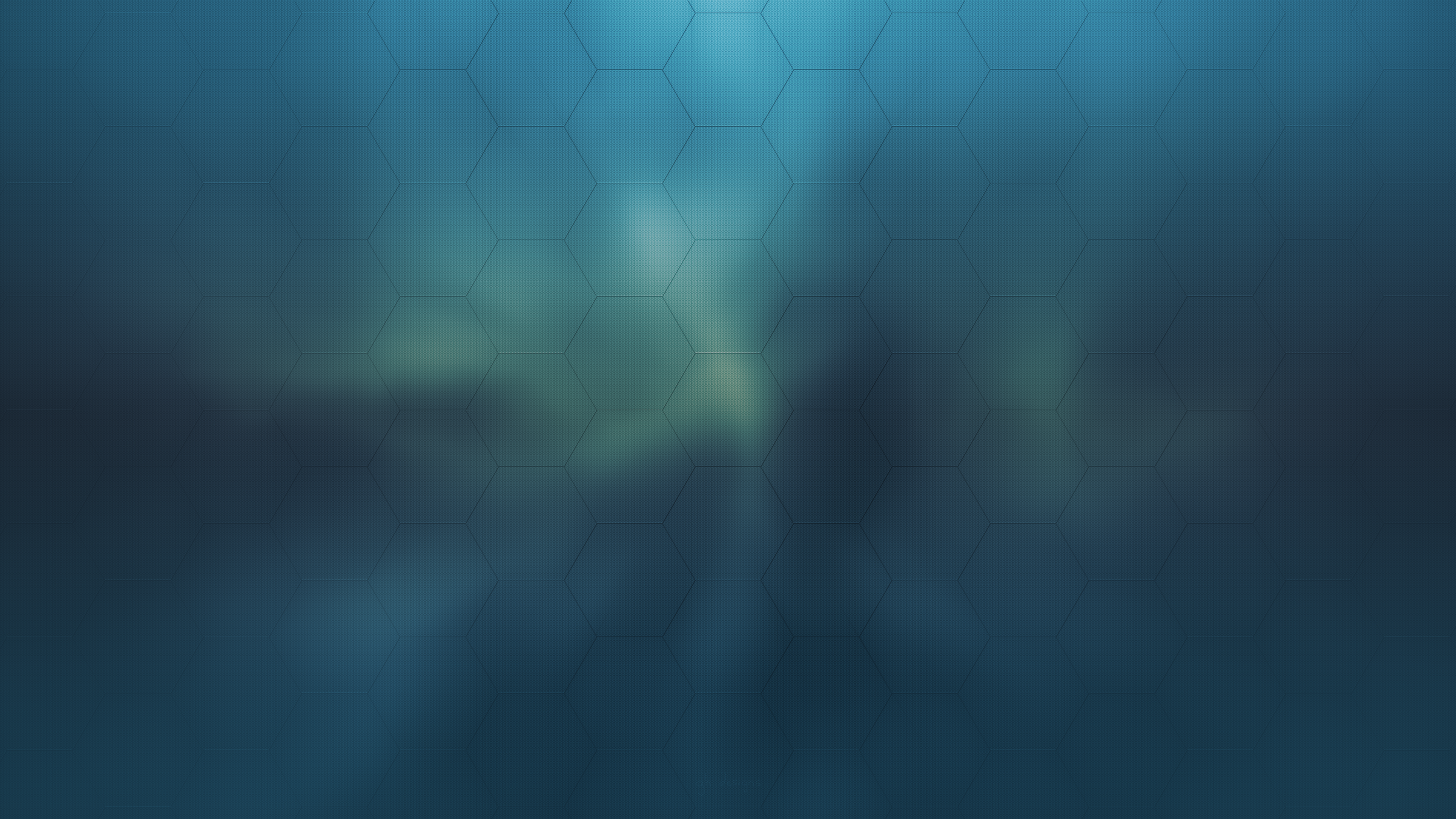 General 3840x2160 Starkiteckt soft gradient  abstract minimalism hexagon blue background simple background