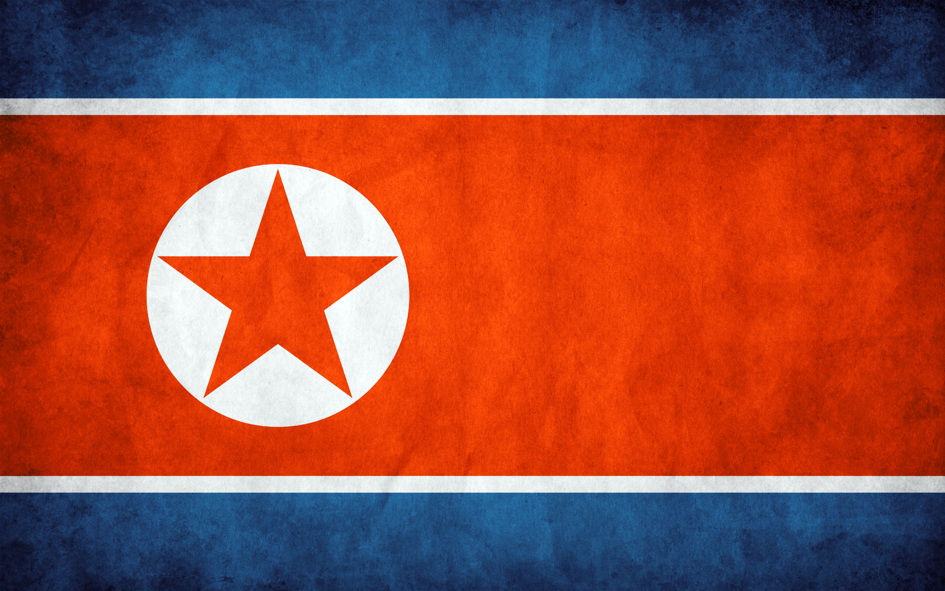 General 1920x1200 flag North Korea grunge simple background minimalism