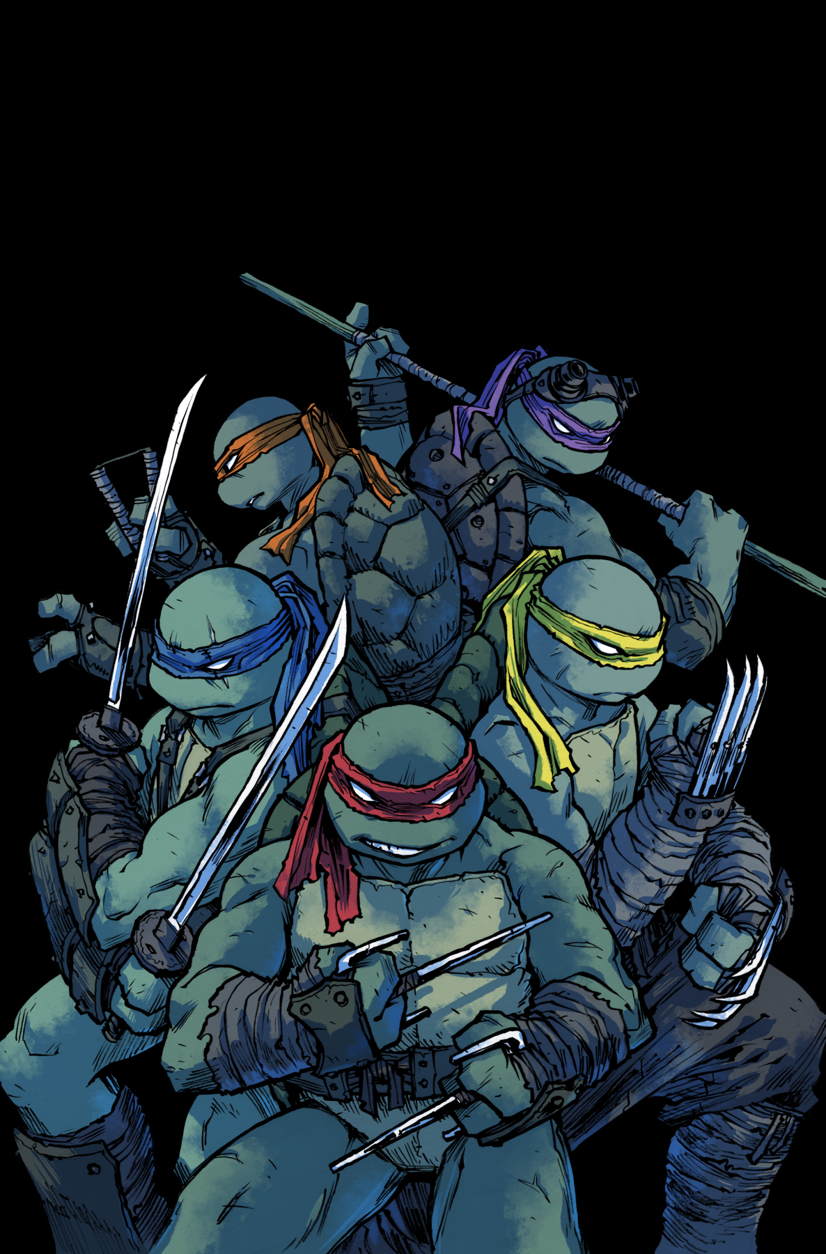 General 1186x1800 Teenage Mutant Ninja Turtles Sophie Campbell IDW comics