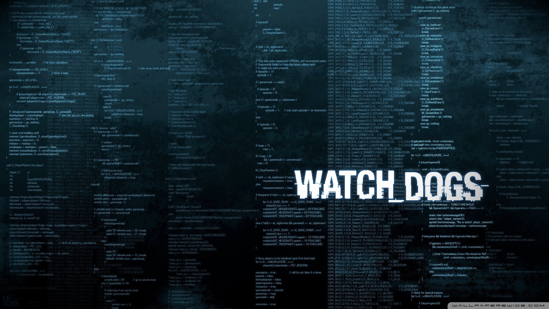General 1920x1080 Watch_Dogs video games video game art