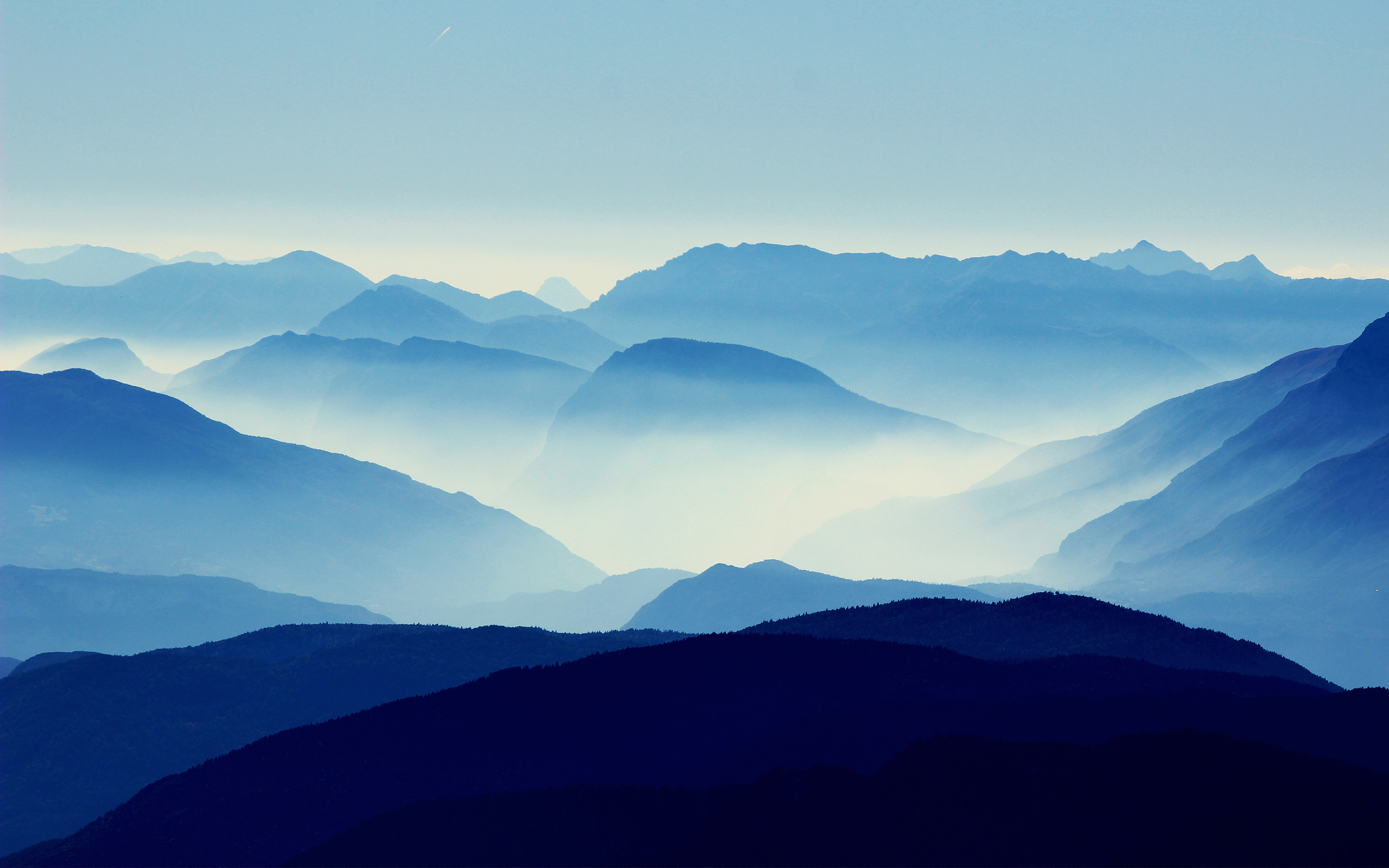 General 2560x1600 nature landscape mountains mist blue