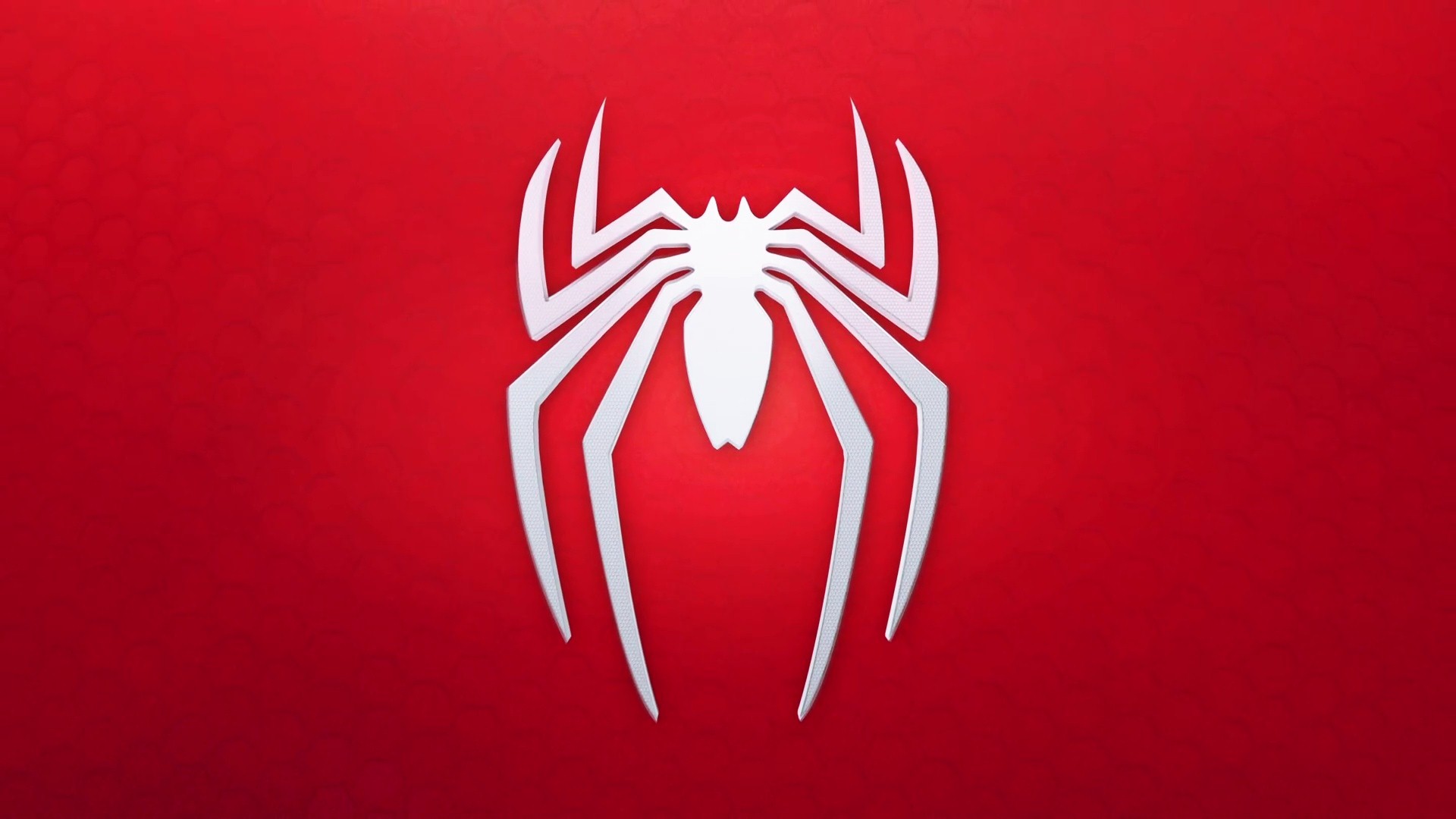 General 1920x1080 video game art Spider-Man video games red background Marvel Comics