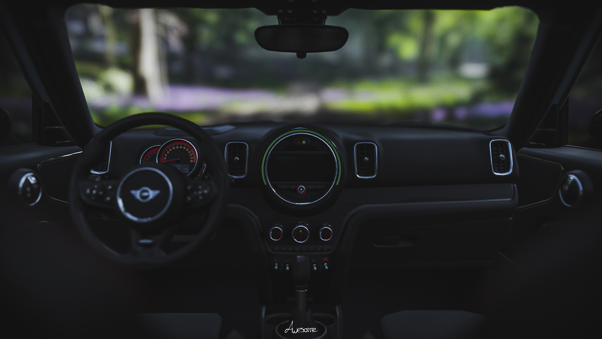 General 1920x1080 Mini JCW Mini Mini Countryman car vehicle video games Forza Forza Horizon 4 car interior