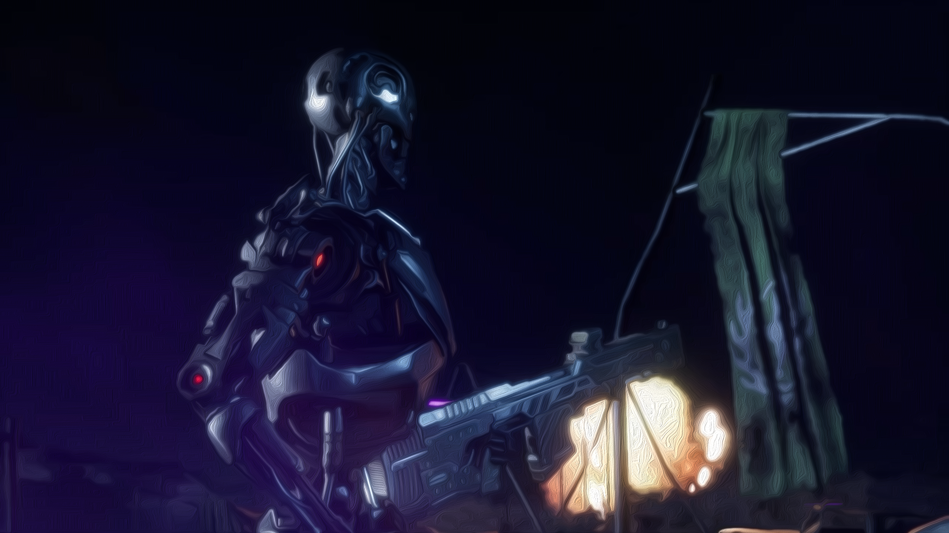 General 1920x1080 Terminator video games endoskeleton