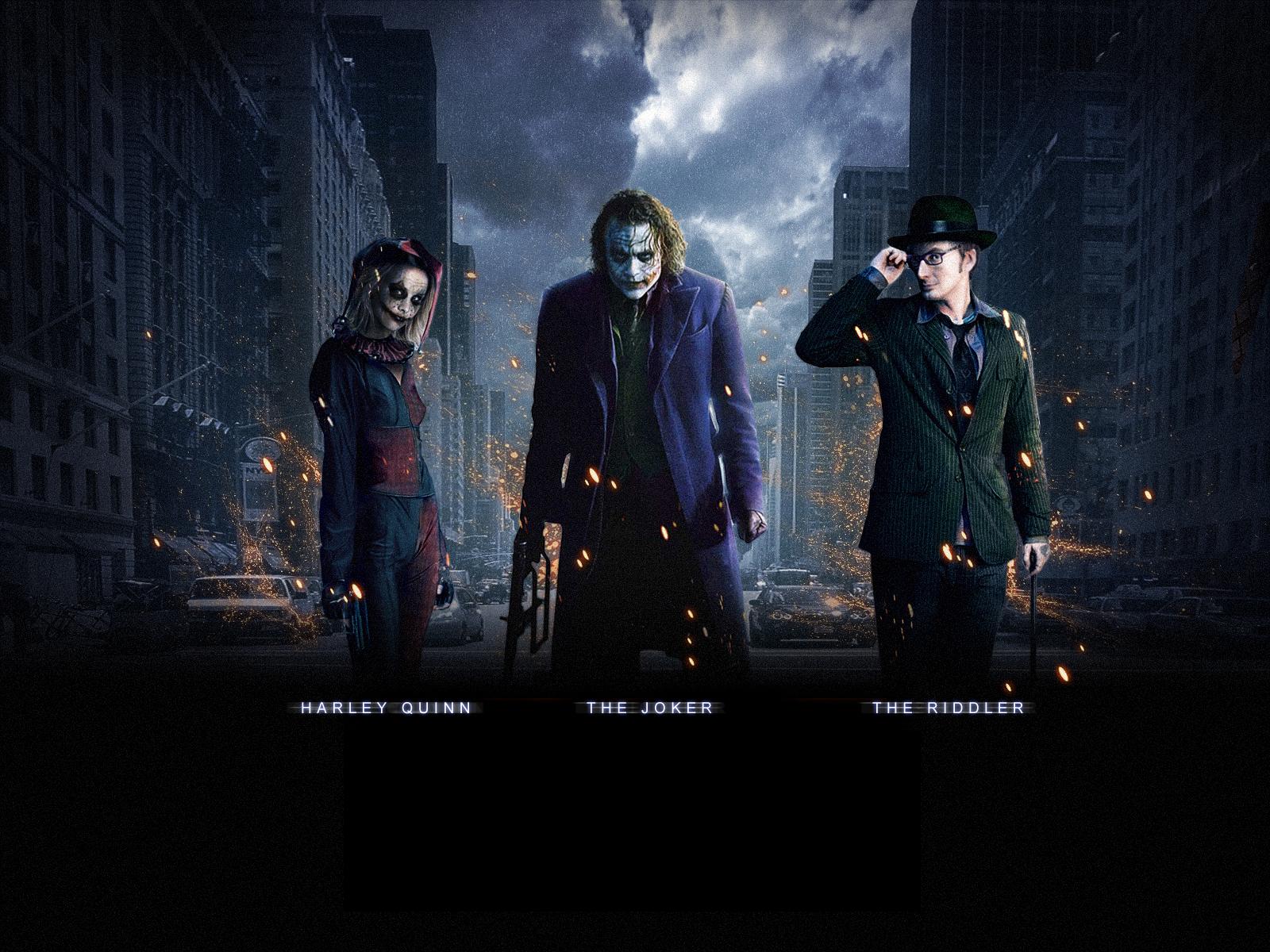 General 1600x1200 Batman Harley Quinn Joker The Riddler actor movies