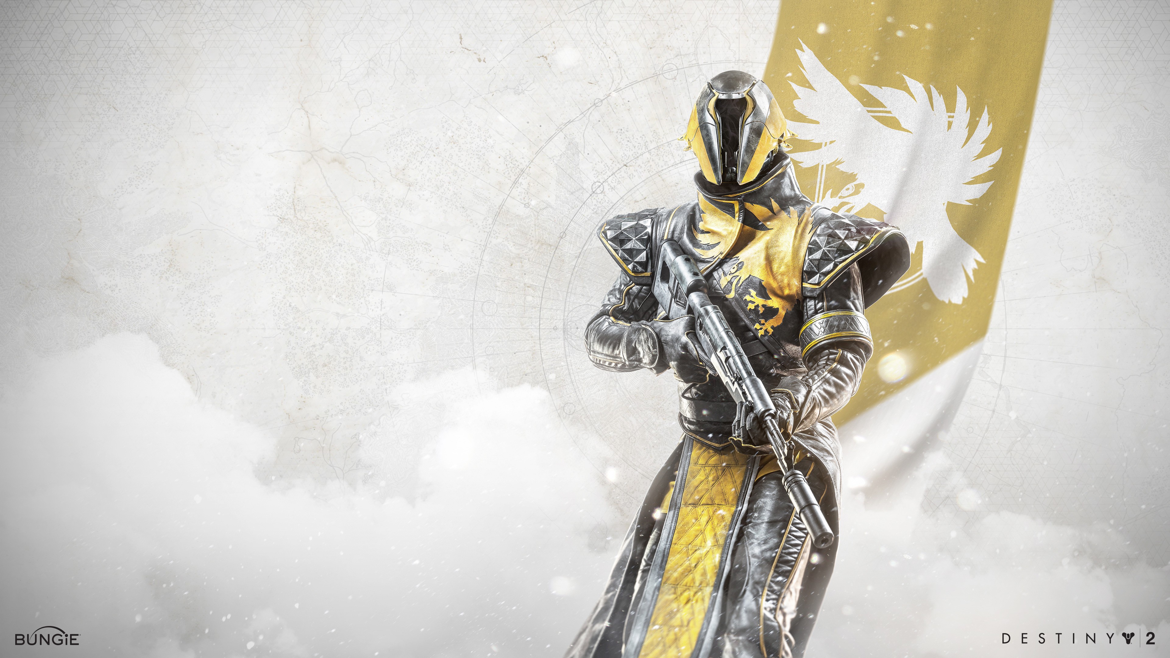 General 3840x2160 Destiny 2 video games science fiction weapon warlock (destiny) soldier Bungie video game characters
