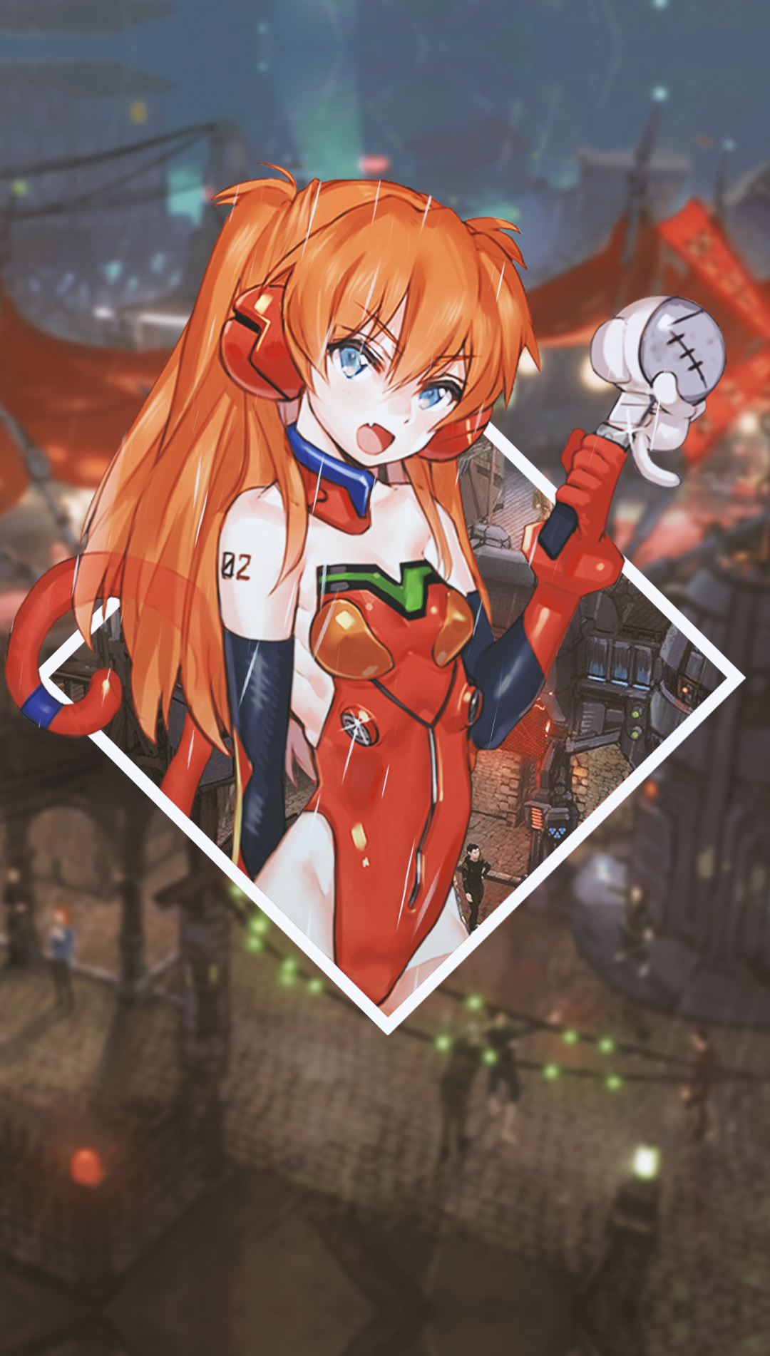 Anime 1080x1902 anime anime girls picture-in-picture Neon Genesis Evangelion
