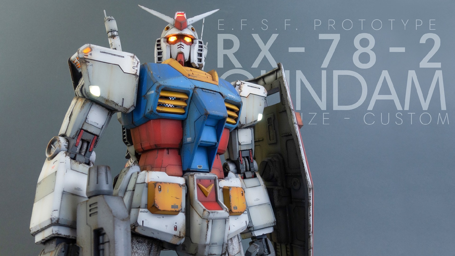Anime 1920x1080 Mobile Suit Mobile Suit Gundam RX-78 Gundam futuristic science fiction robot mechs anime