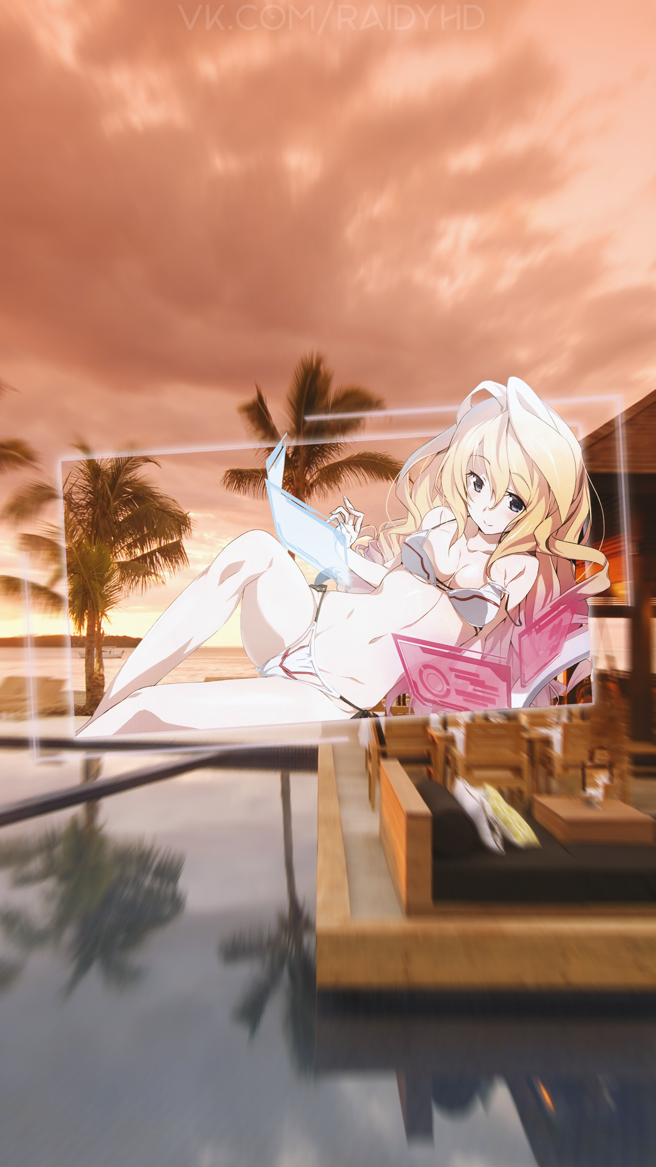 Anime 2160x3840 anime anime girls picture-in-picture Claudia Enfield Gakusen Toshi Asterisk
