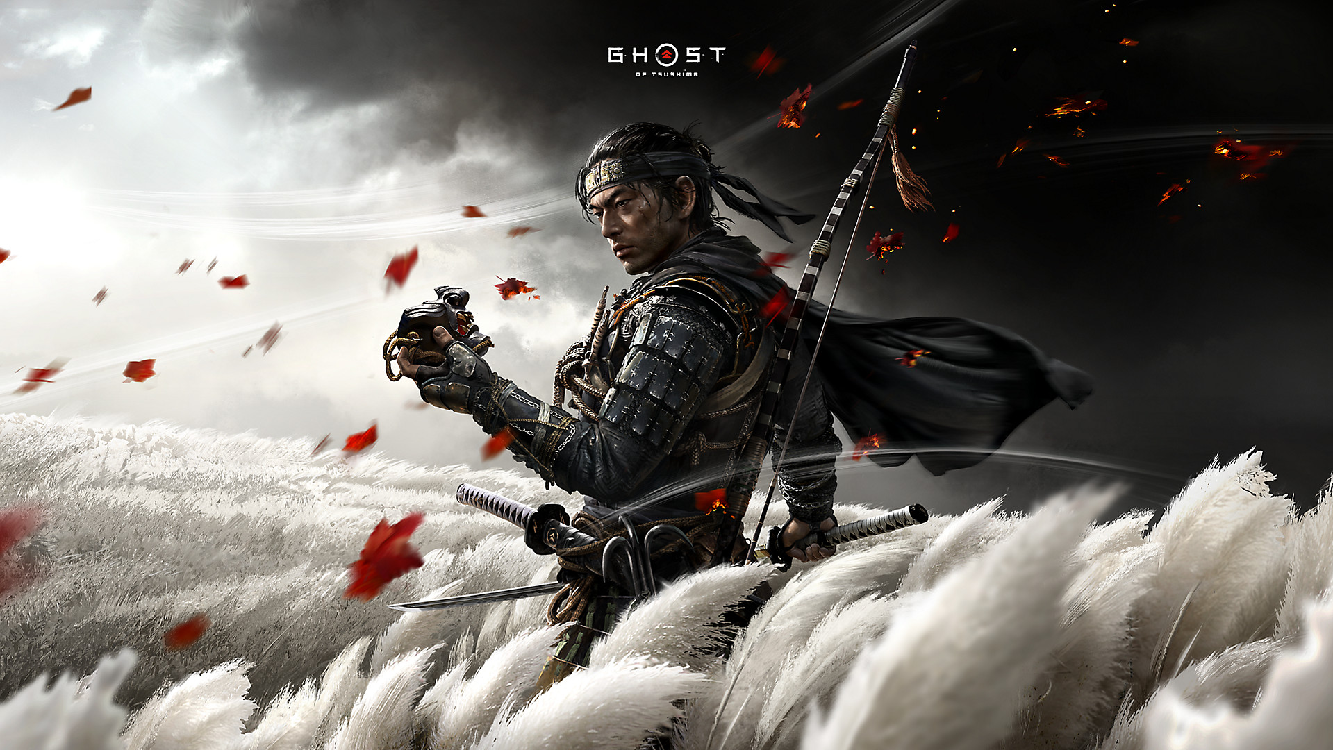 General 1919x1080 Ghost of Tsushima  samurai video game art video games Feudal Japan Sucker Punch Productions