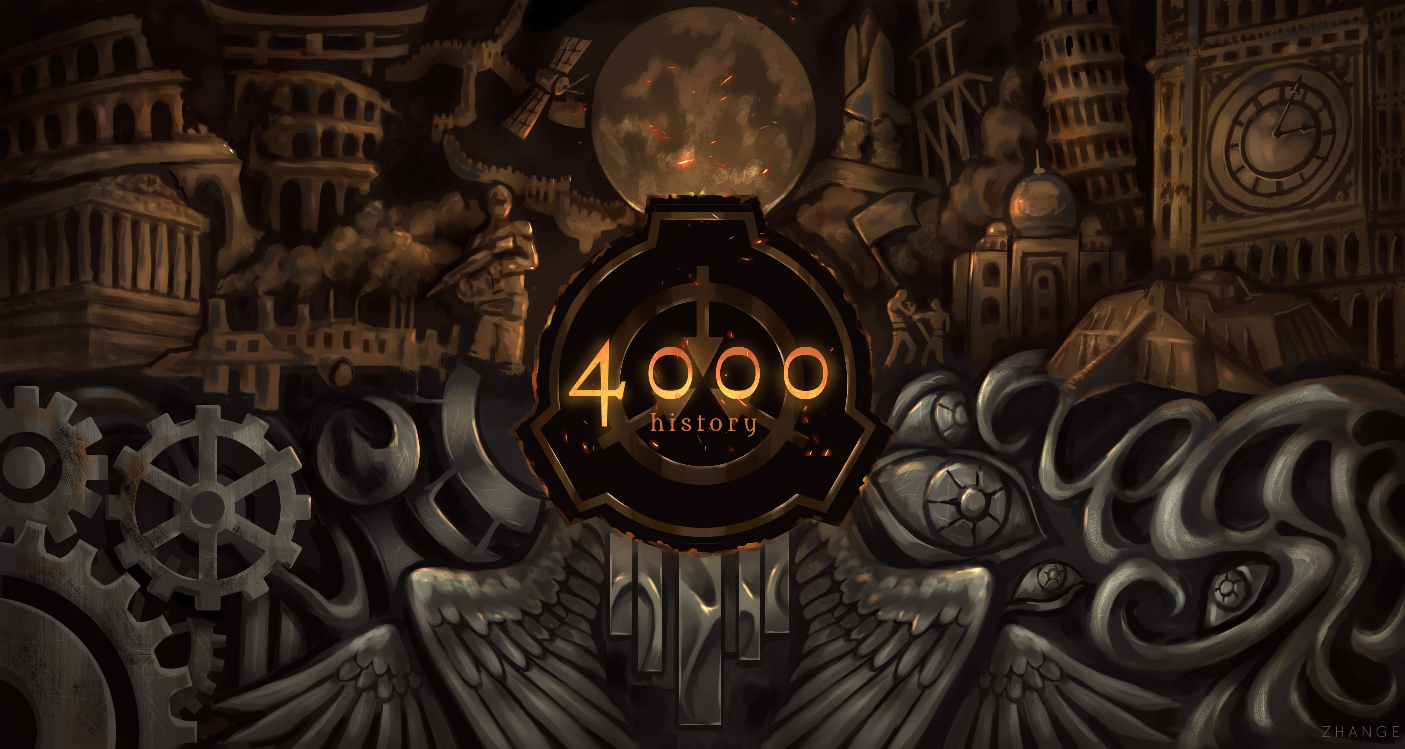 General 4500x2400 Scp horror numbers artwork