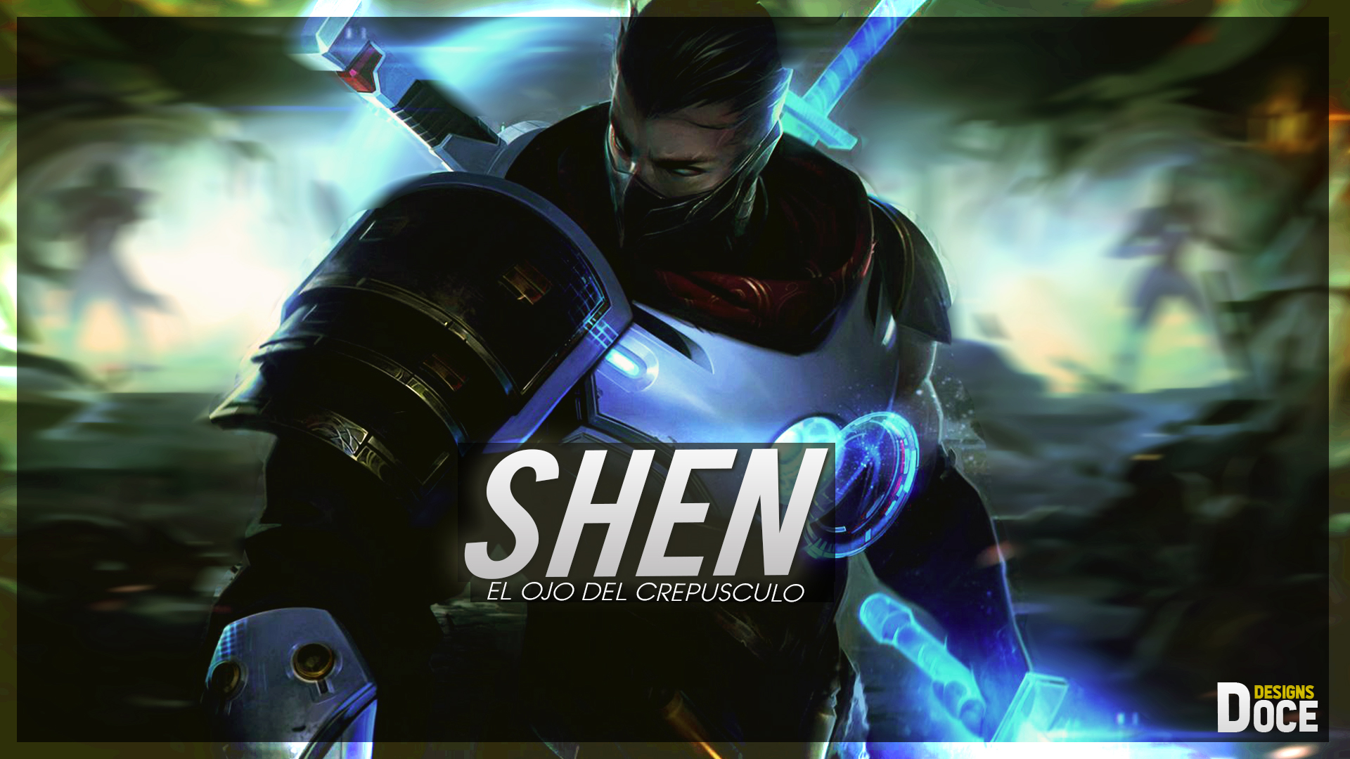 General 1920x1080 League of Legends Shen (League of Legends) PC gaming warrior armor video games