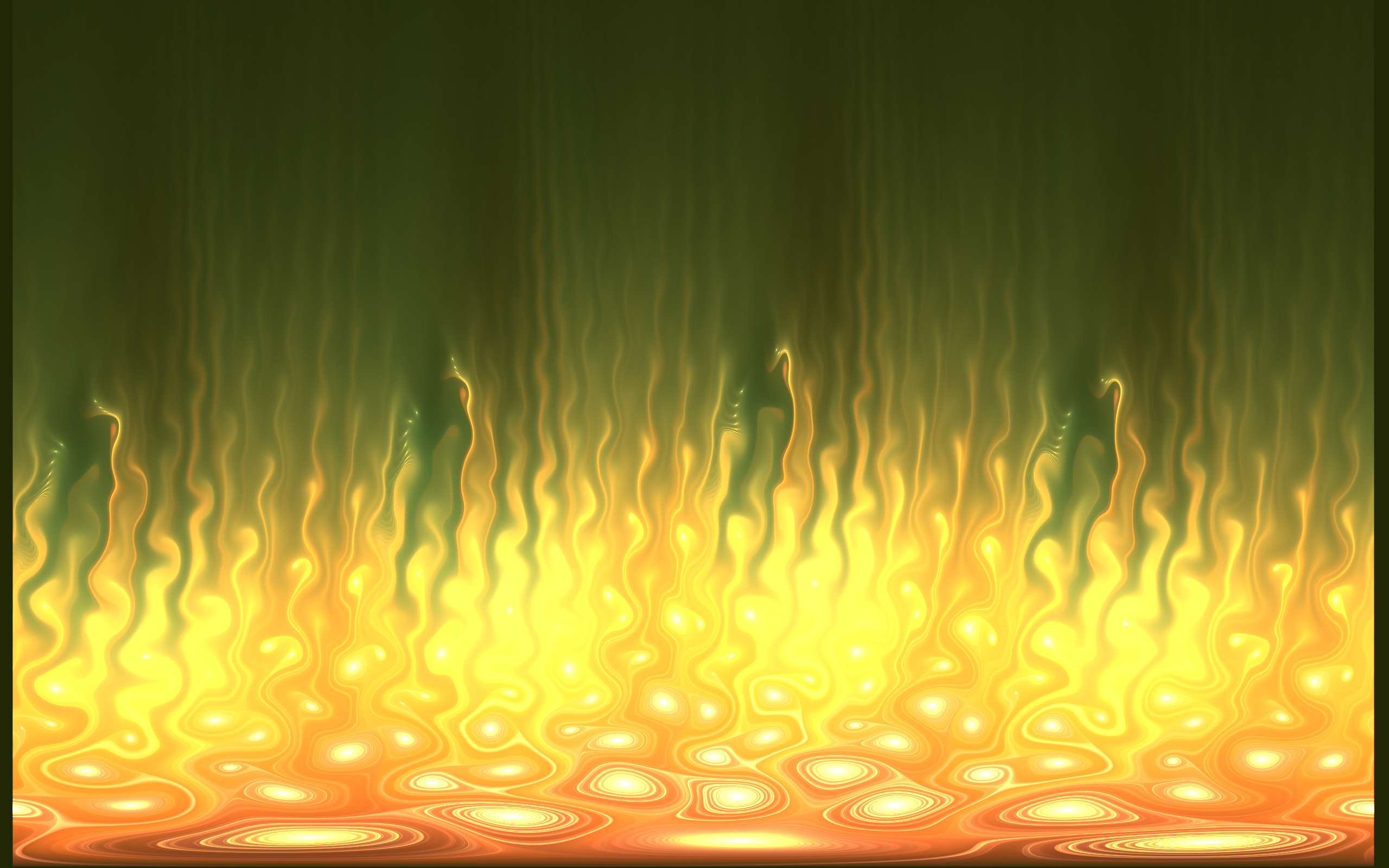 General 2560x1600 abstract fire lava digital art