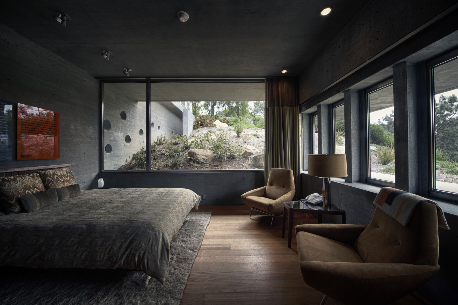 General 1500x1000 modern interior interior design room bedroom window armchair bed