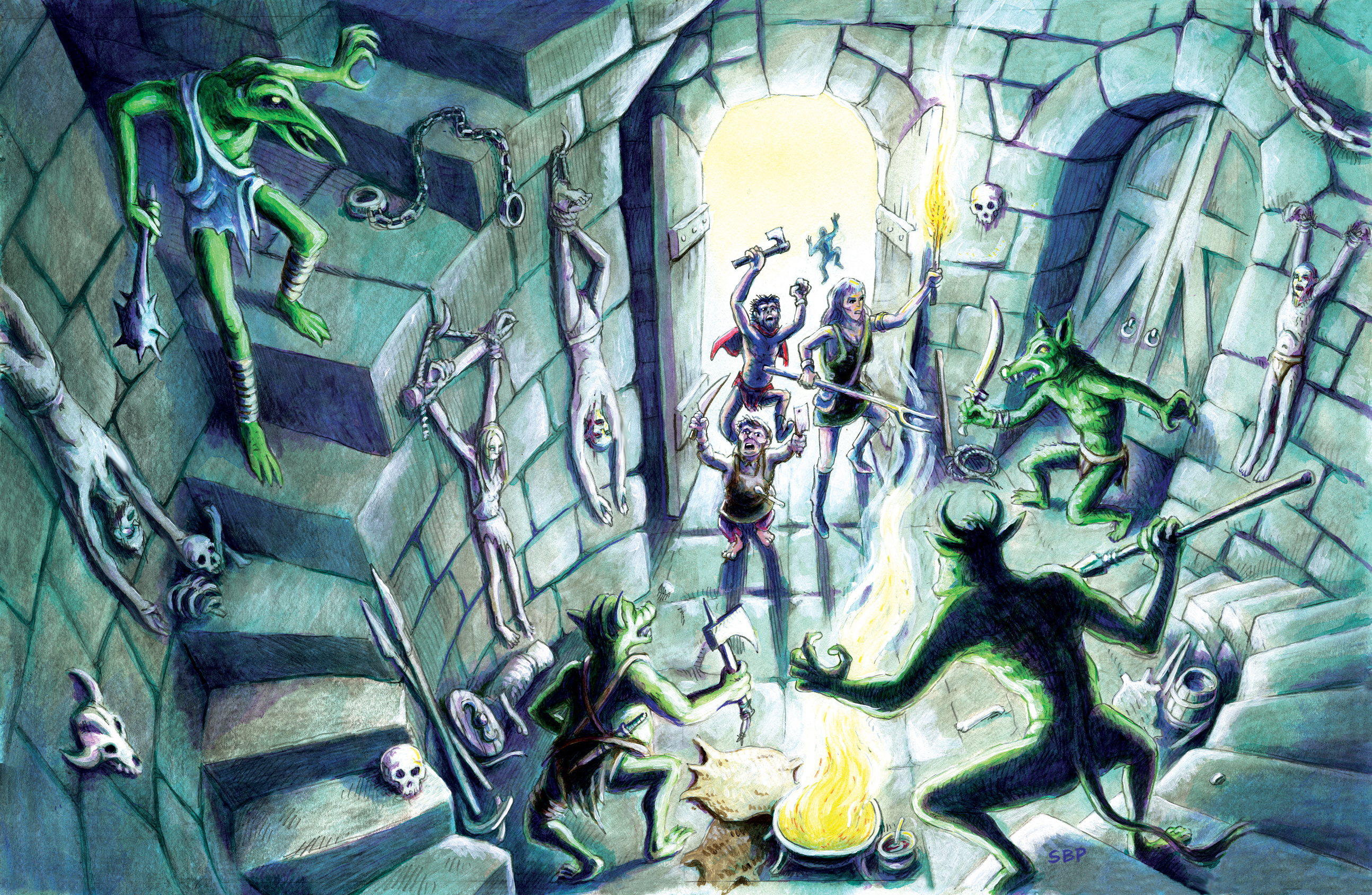 adventurers, Dungeon Crawl Classics, Roleplaying, Table Top RPG