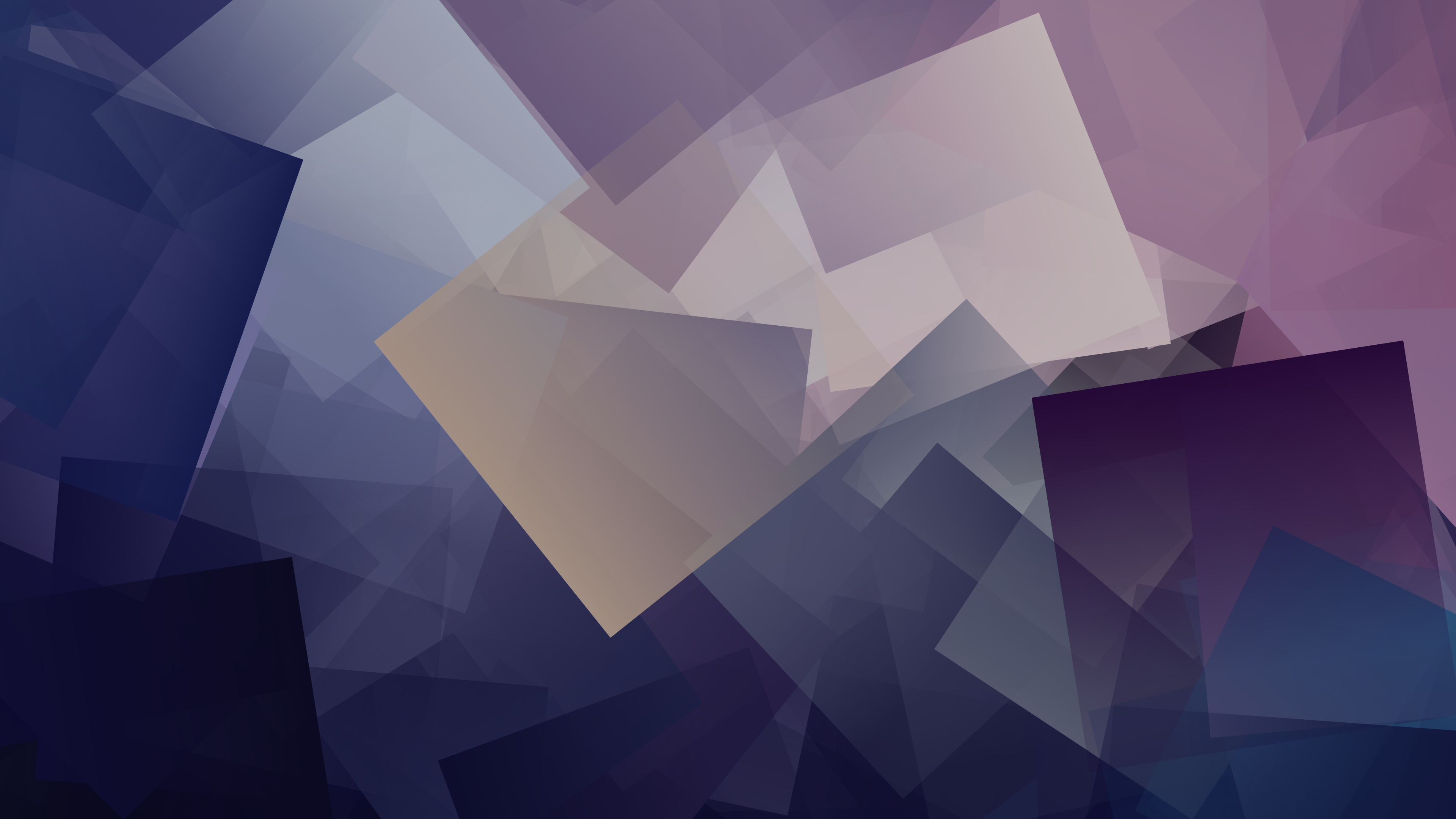 General 3840x2160 rave cube abstract geometry square gradient