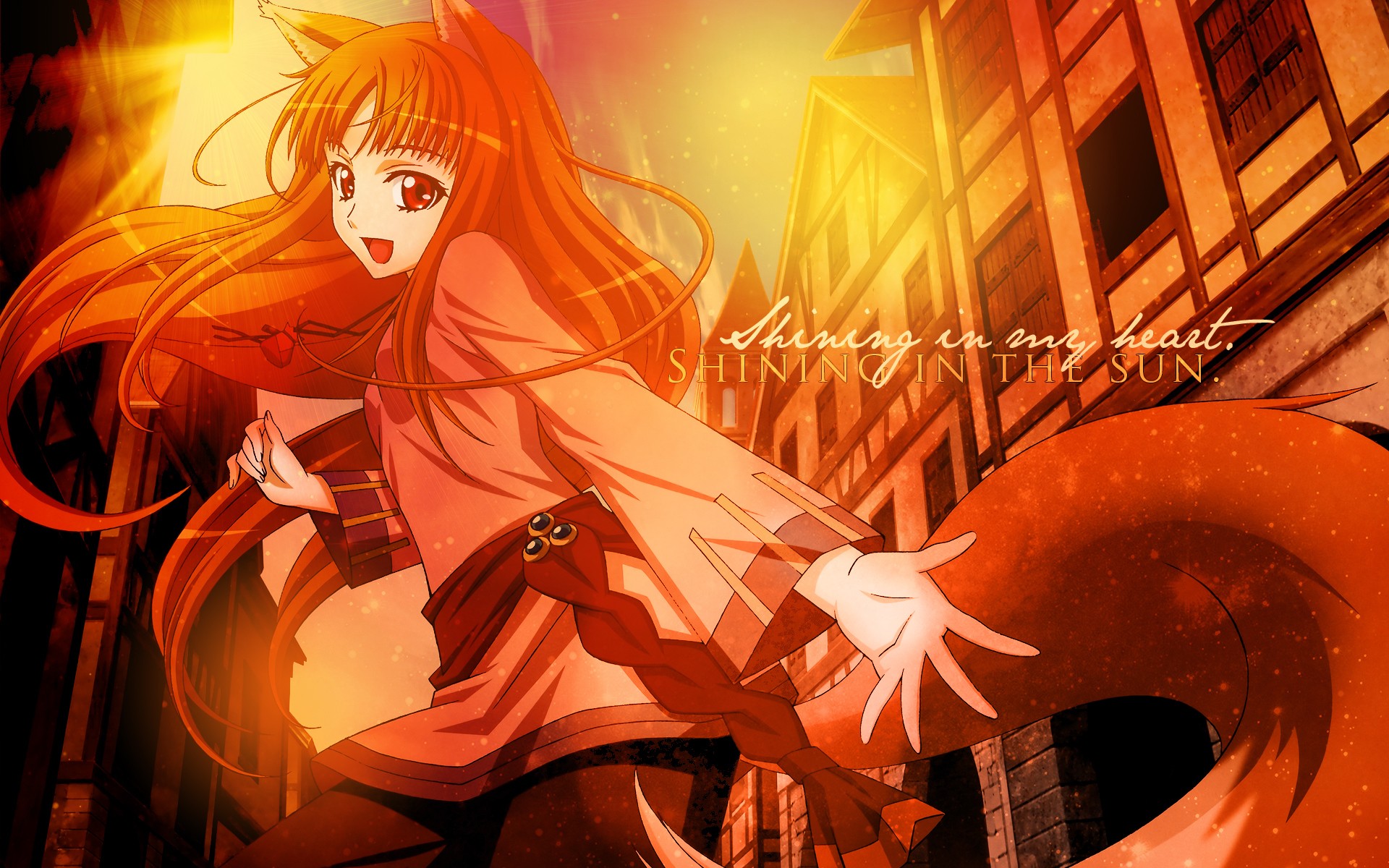 Anime 1920x1200 anime Spice and Wolf Holo (Spice and Wolf)
