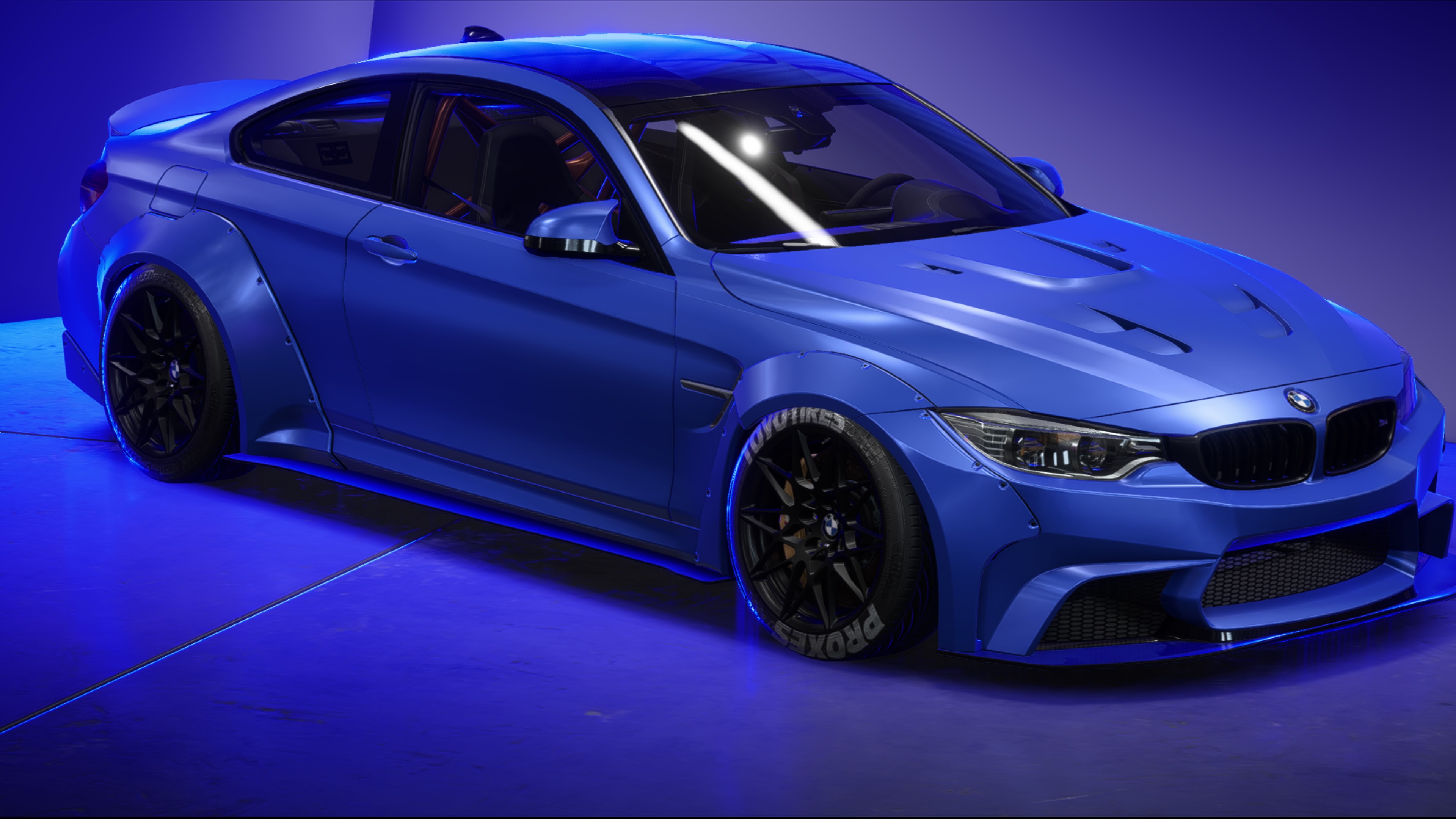 General 3840x2160 Need for Speed blue BMW Need for Speed Payback video games BMW F80/F82/F83 car glowing