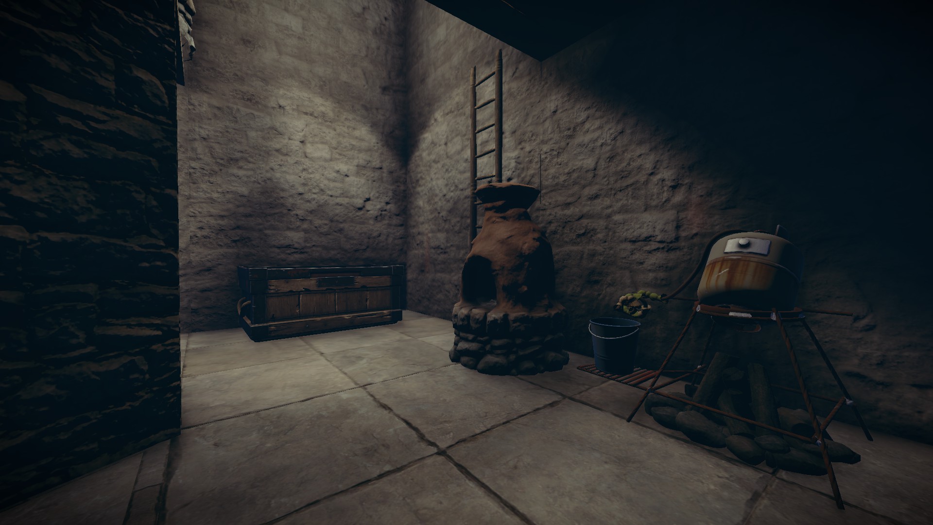 General 1920x1080 Rust (game) Steam (software) survival house oven campfire stairs screen shot