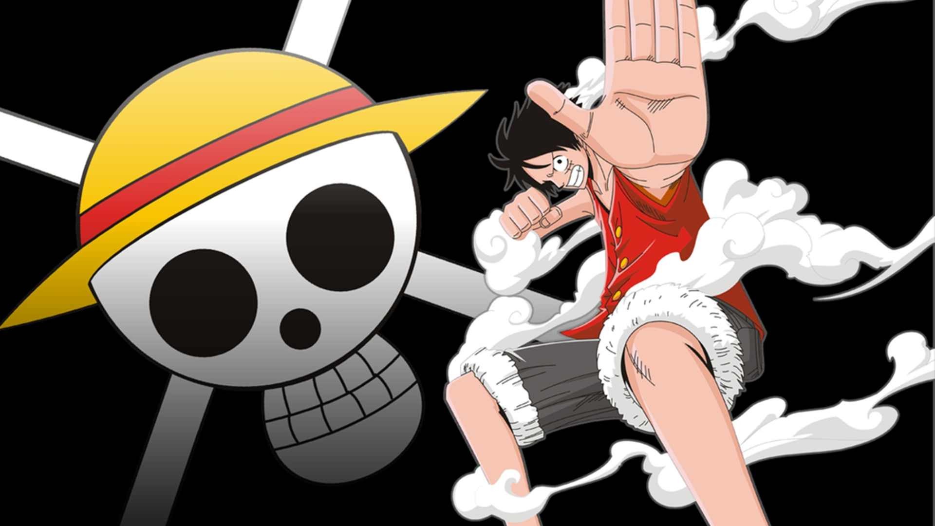 General 1920x1080 anime Jolly Roger anime boys skull