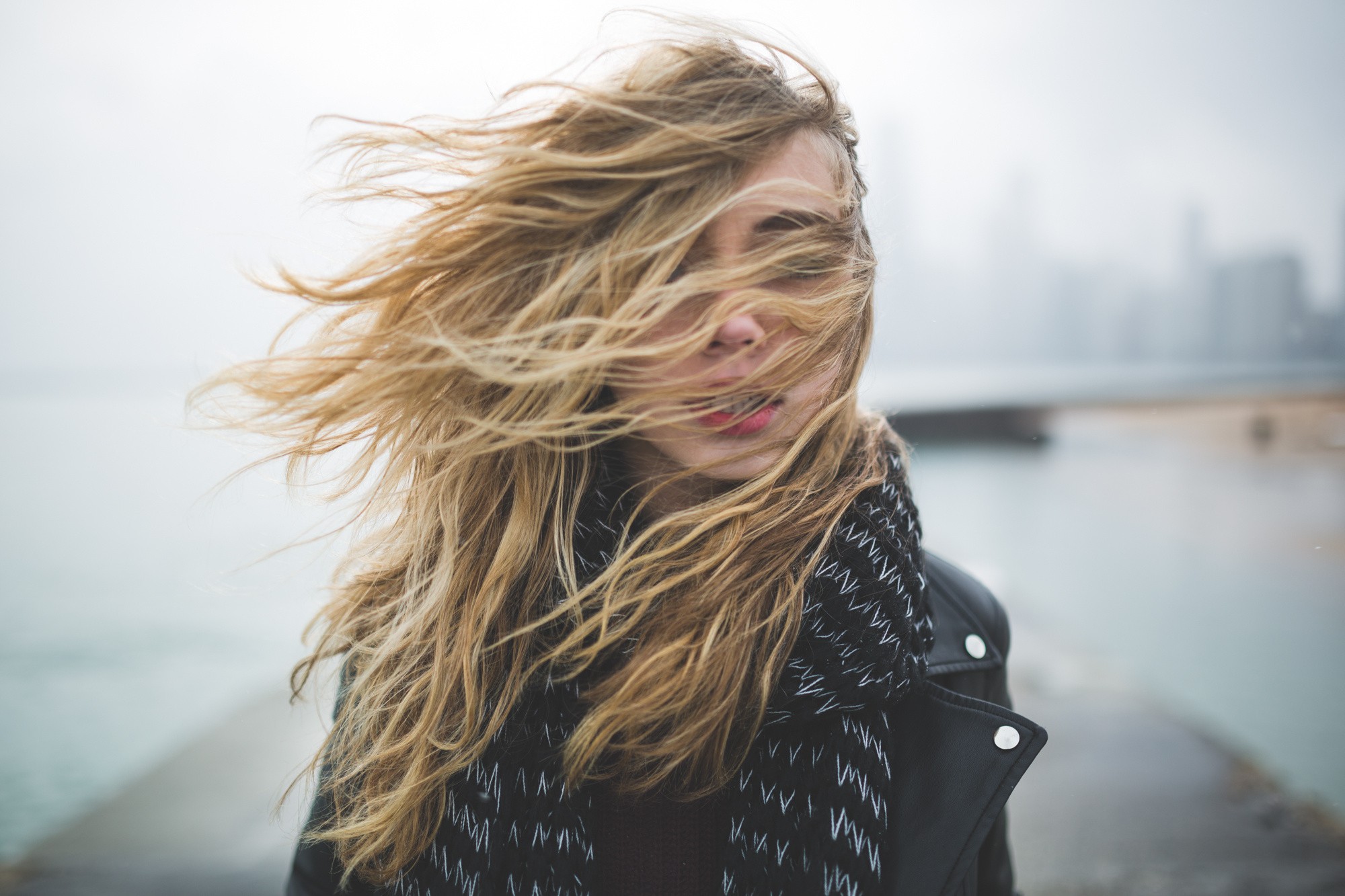 People 2000x1333 women hair in face windy scarf hair blowing in the wind sadness Summertime Sadness hair covering eyes women outdoors long hair