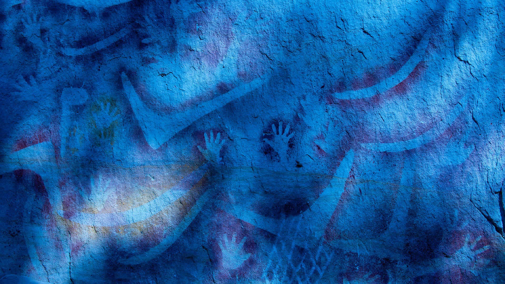 General 1920x1080 texture artwork blue hands abstract